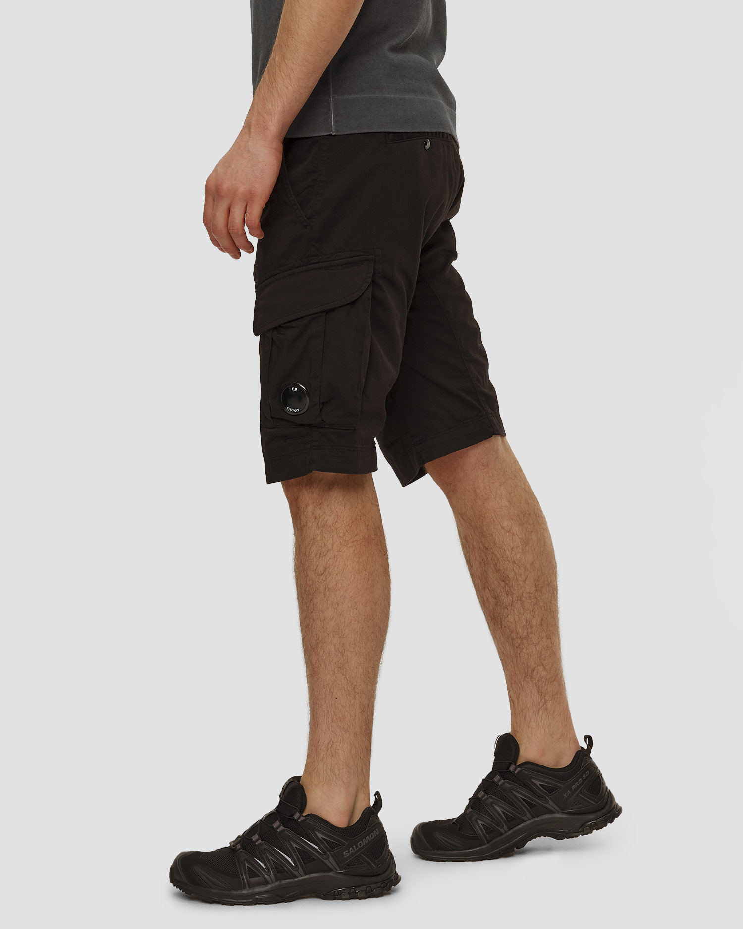 Pánské kraťasy C.P. Company Stretch Sateen Cargo Lens Shorts
