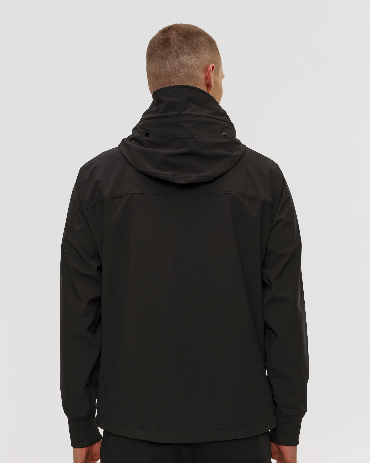 Černá pánská softshellová bunda C.P. Company C.P. Shell-R Goggle Jacket