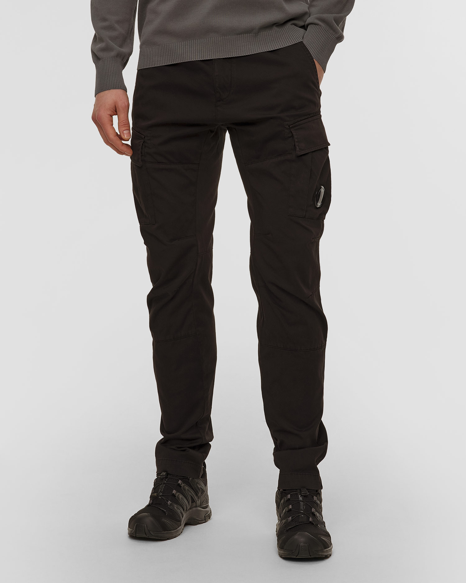 Pánské kalhoty C.P. Company Stretch Sateen Ergonomic Lens Cargo Pants