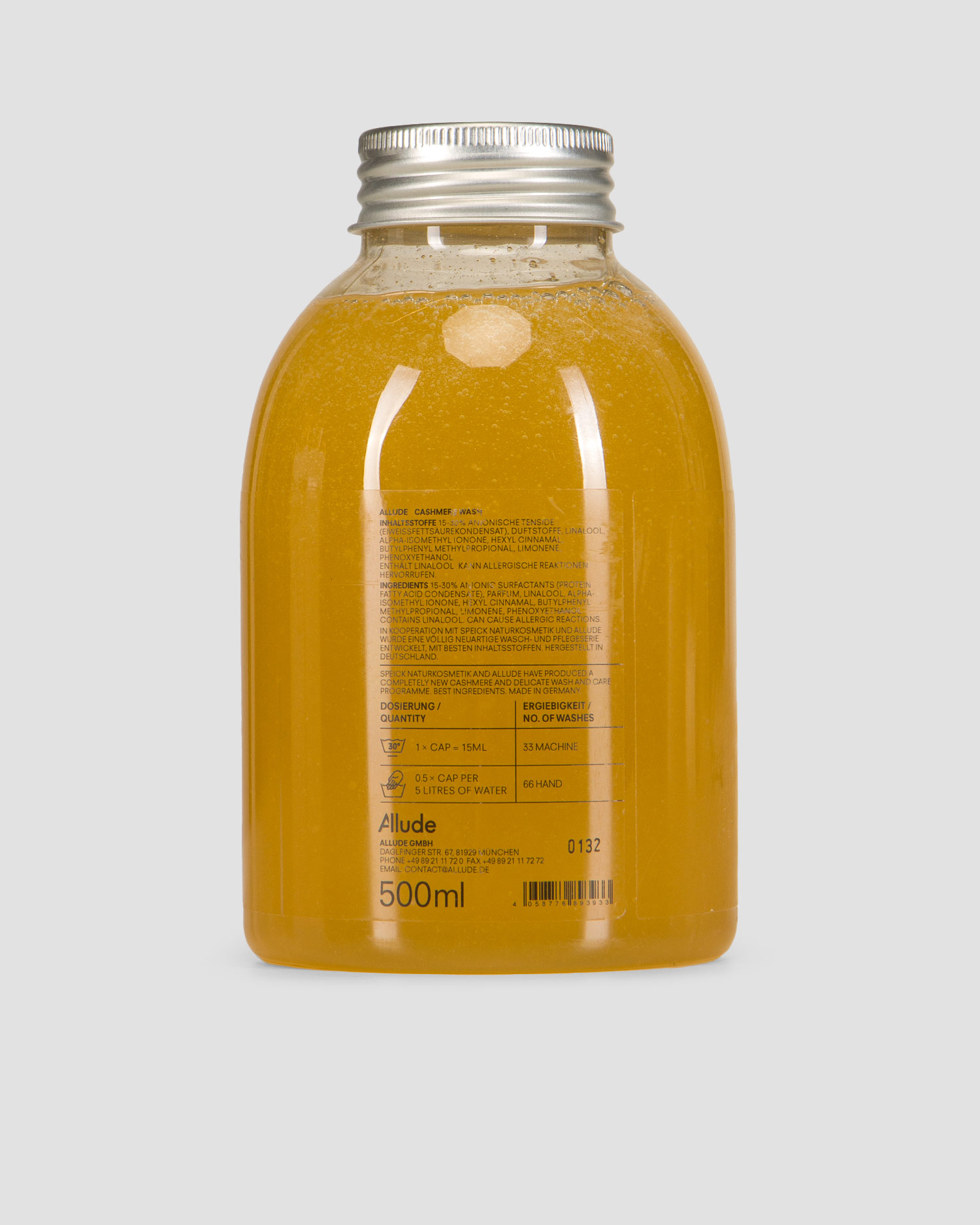 Čistiaci prostriedok na kašmír Allude 500ml