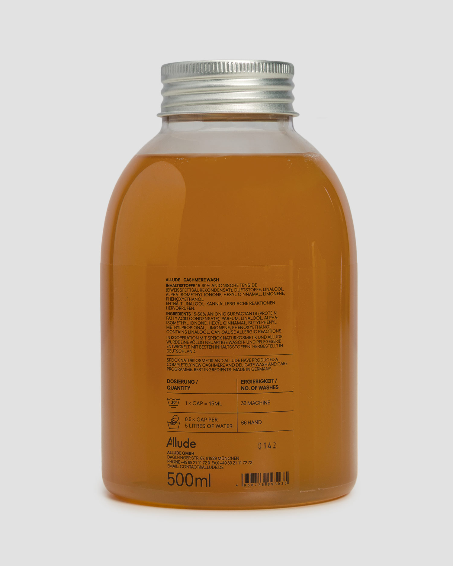 Allude Kaschmirreiniger 500 ml in einer Geschenkbox