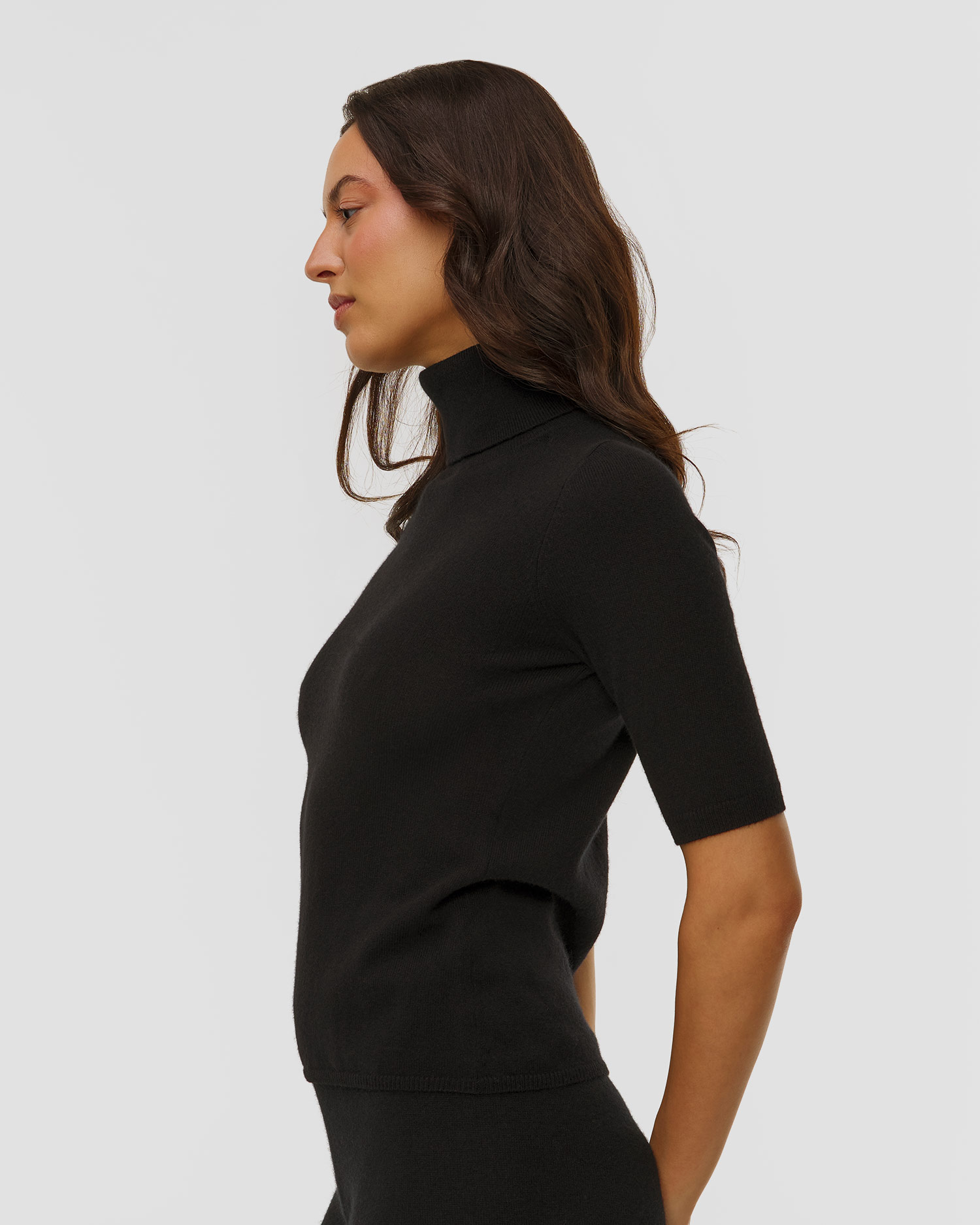 Pulover cu guler înalt din cașmir pentru femei Allude