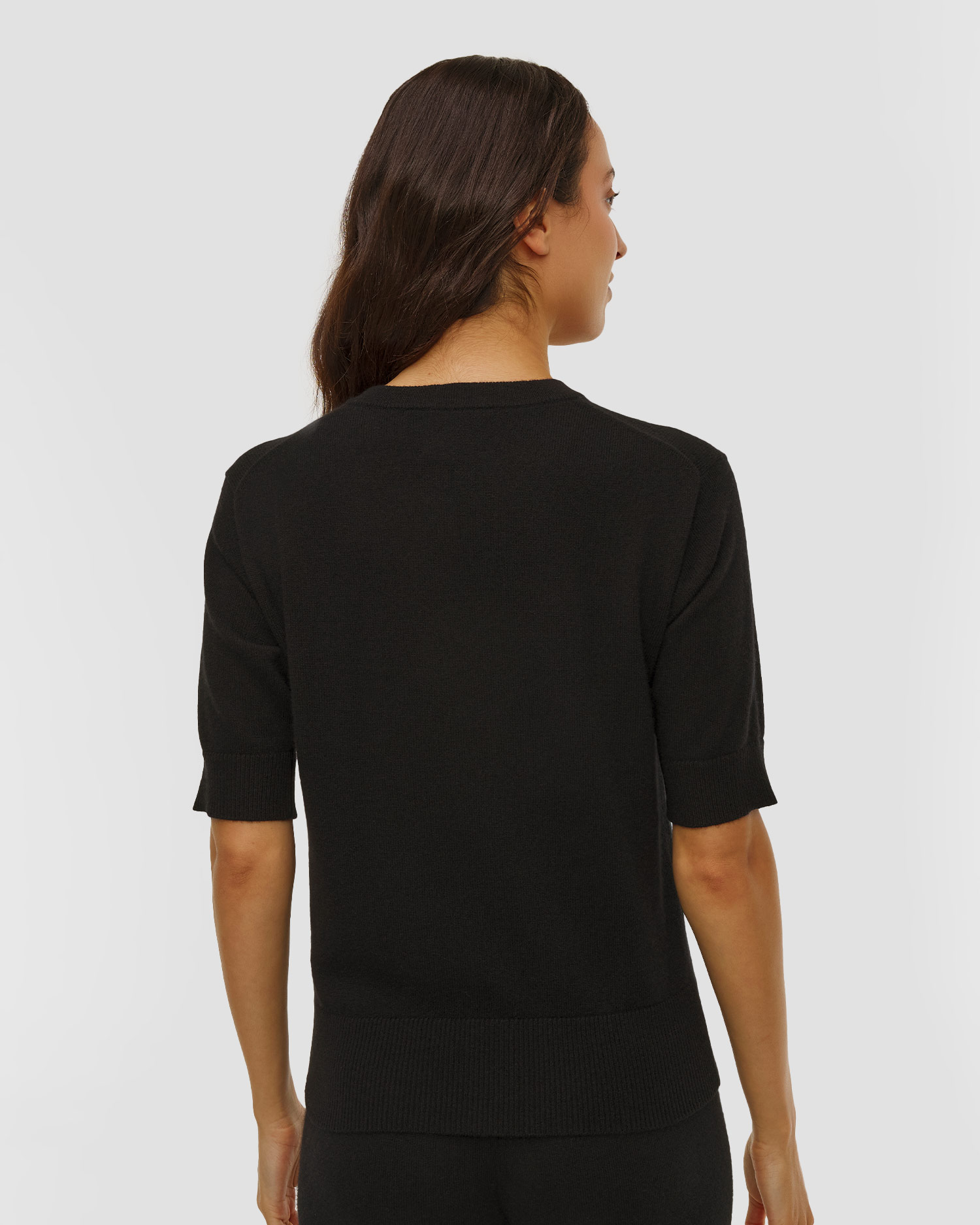 Pull en cachemire noir pour femmes Allude