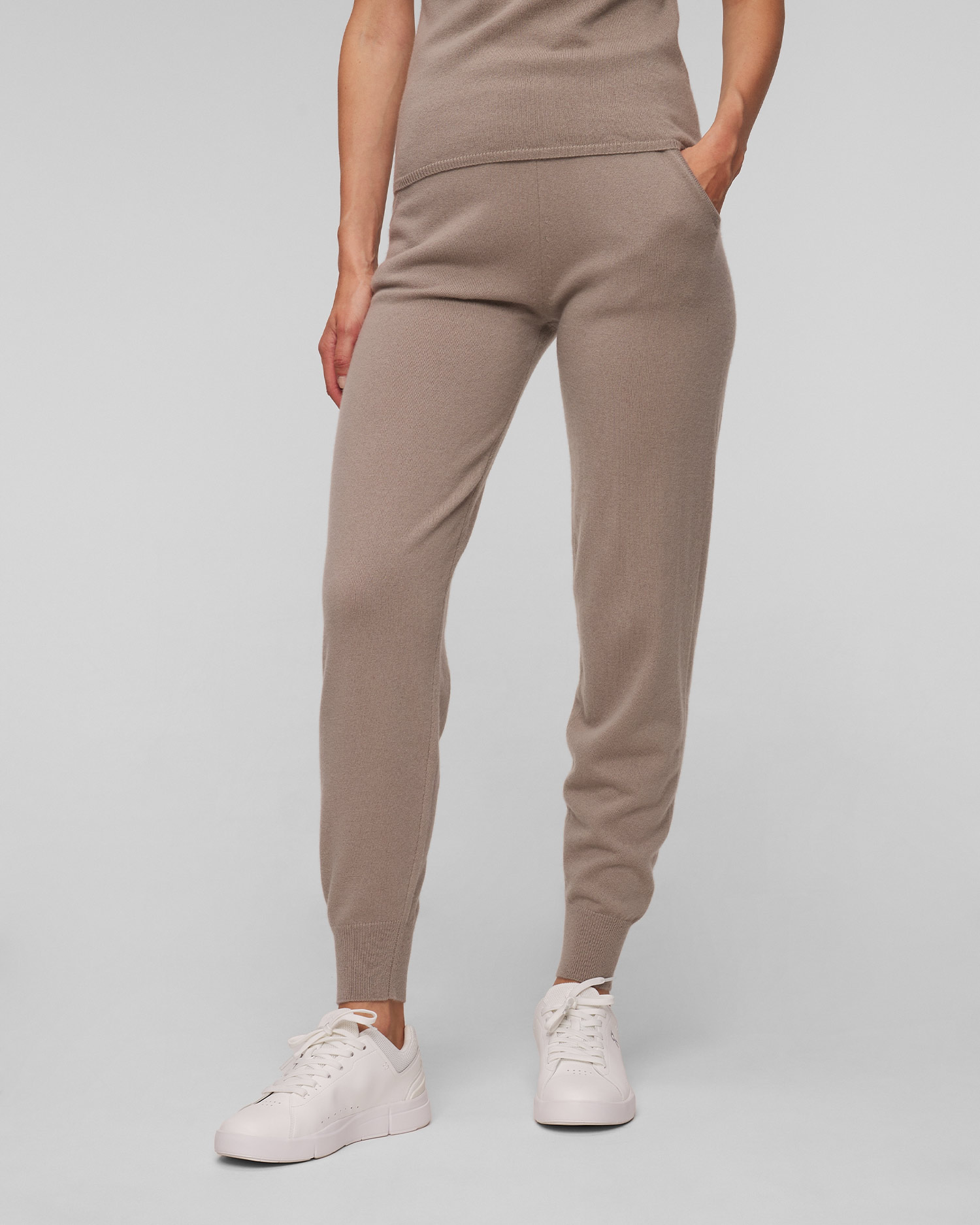Allude Kaschmirhose für Damen in Braun