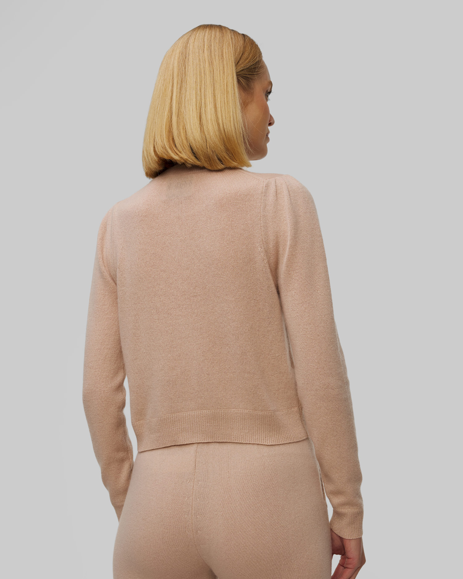 Women's beige cashmere sweater Allude