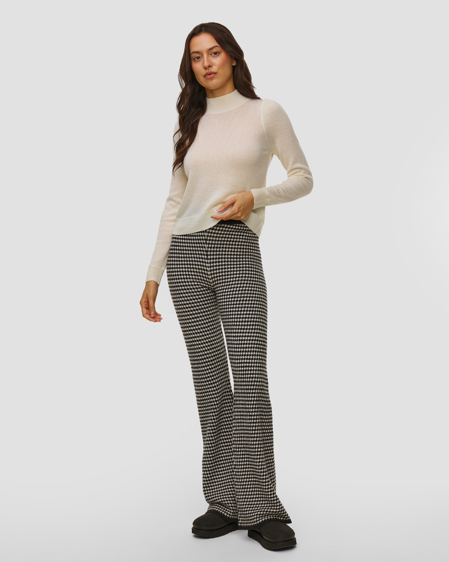 Allude Kaschmirpullover für Damen in Weiß
