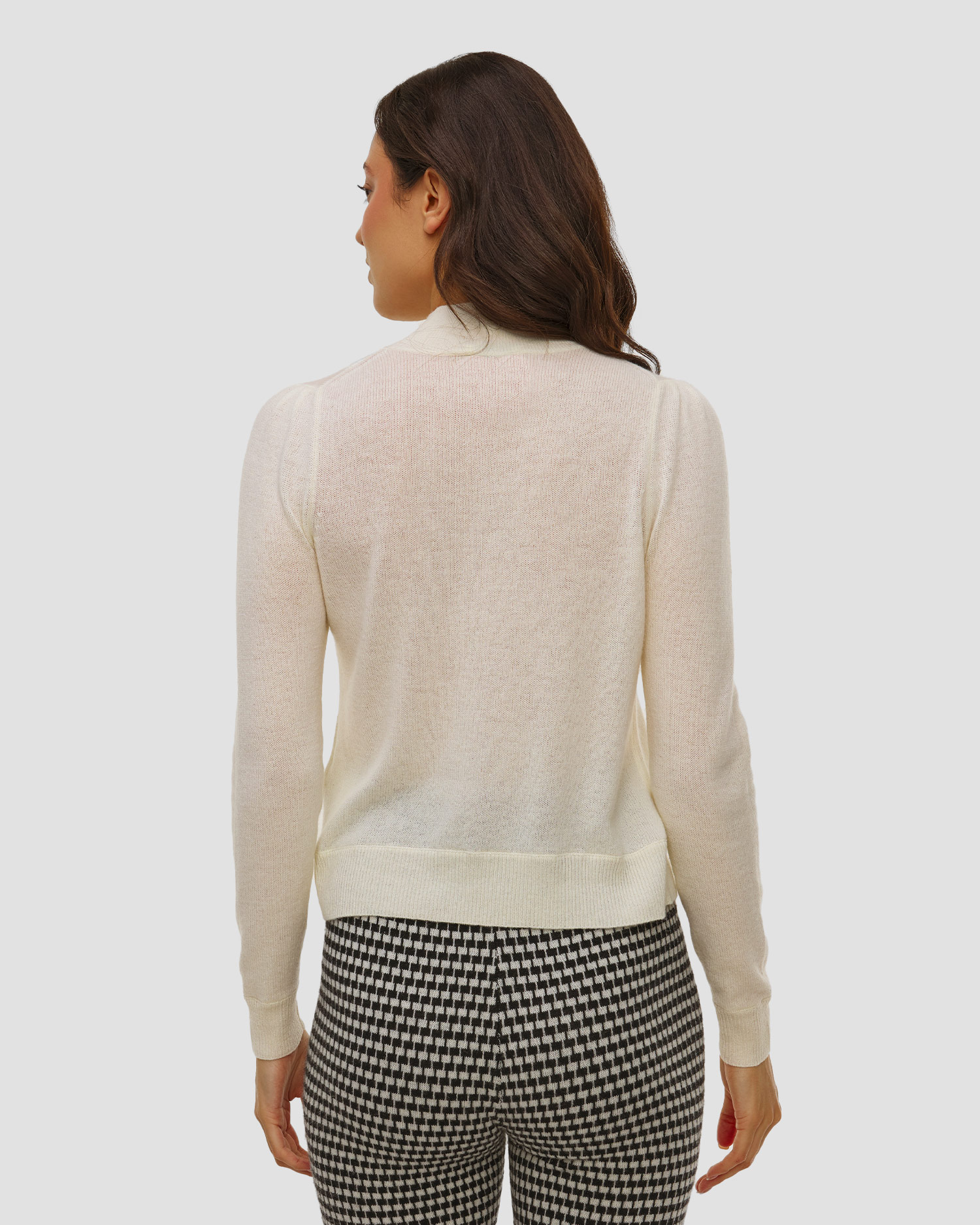 Allude Kaschmirpullover für Damen in Weiß