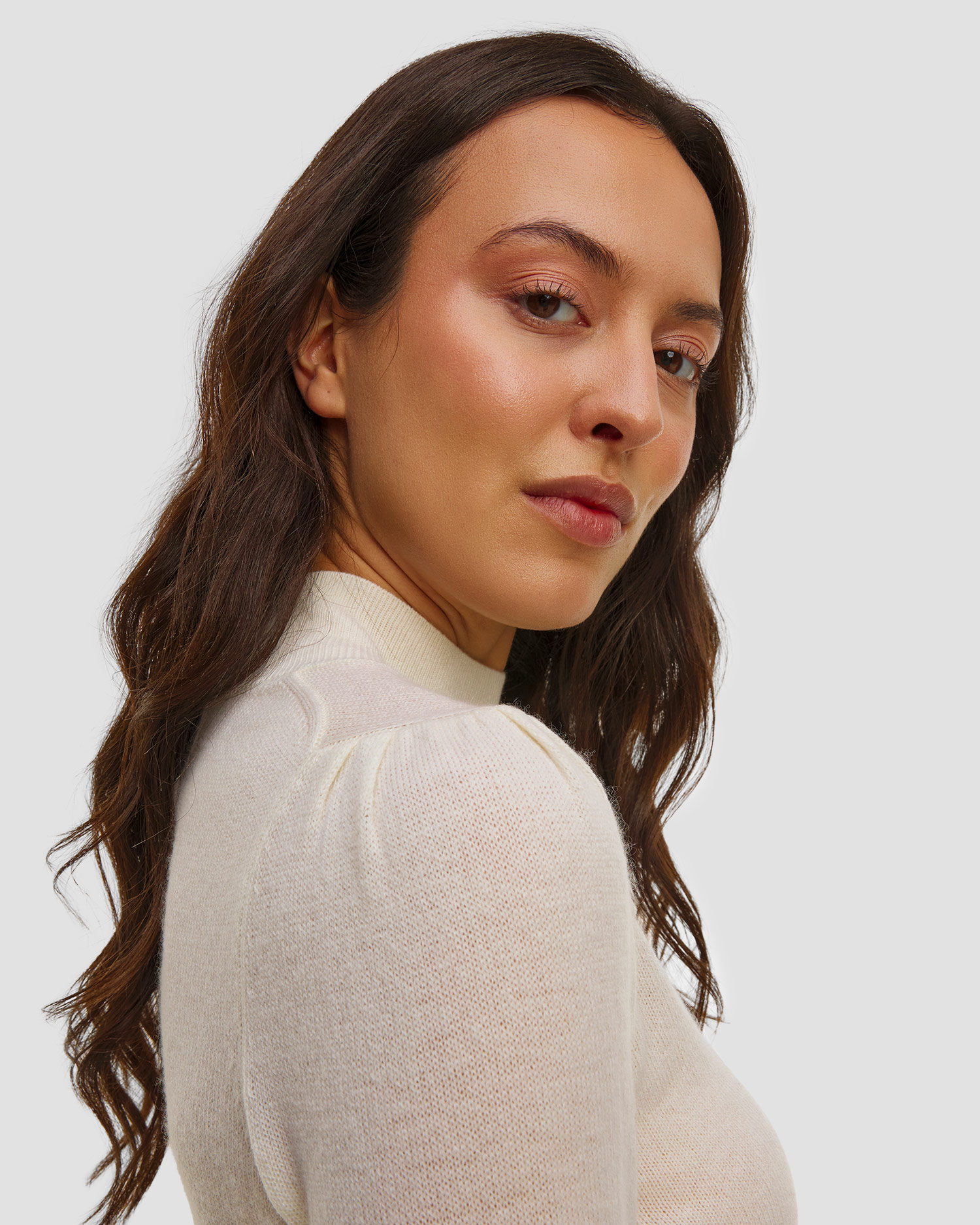 Allude Kaschmirpullover für Damen in Weiß