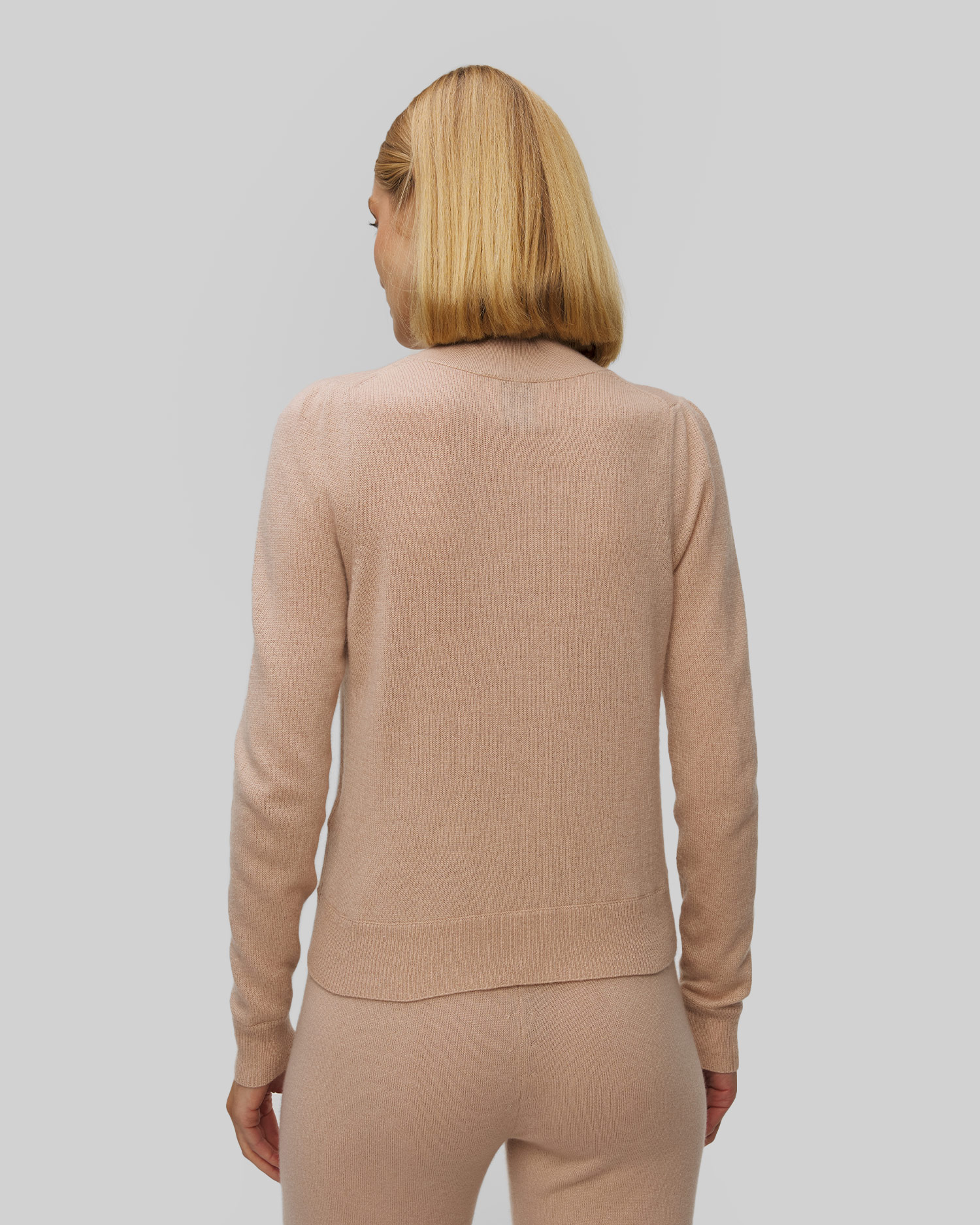 Women's beige cashmere sweater Allude