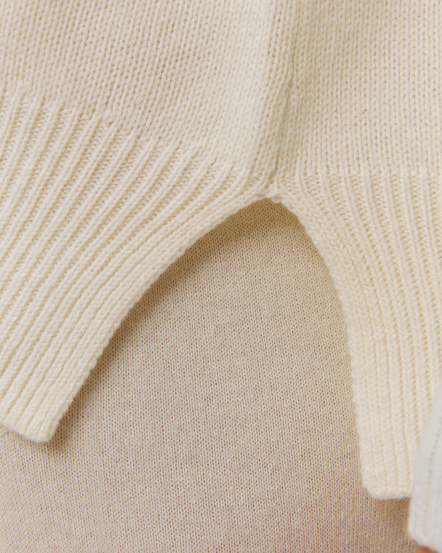 Pulover alb din cașmir pentru femei Allude