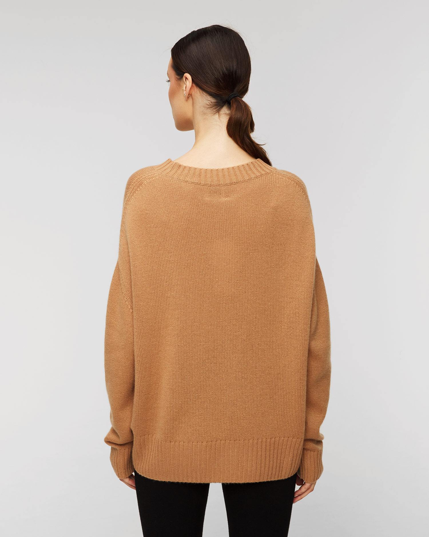 Pull en cachemire pour femmes Allude V-sweater