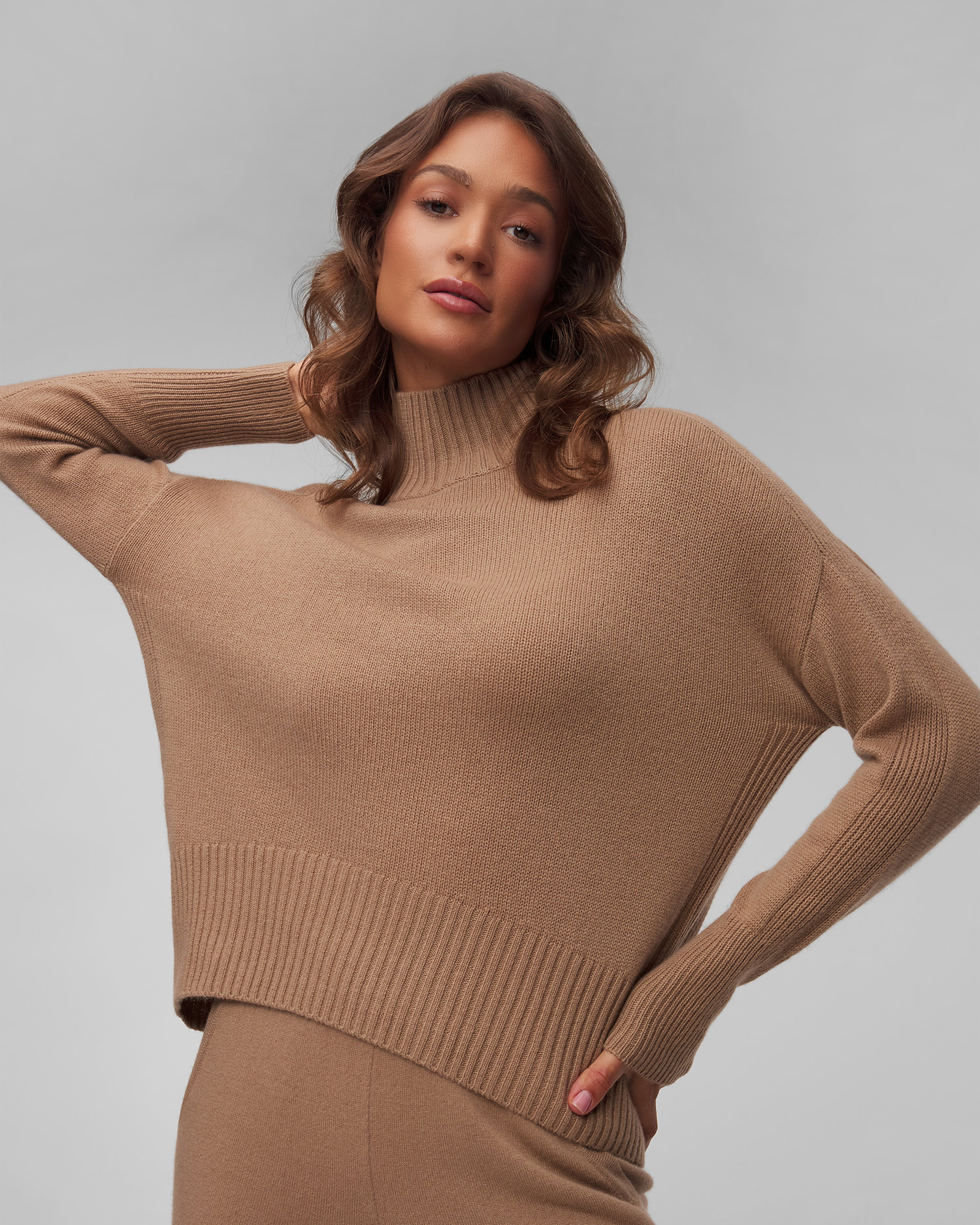 Allude Kaschmirpullover für Damen in Braun