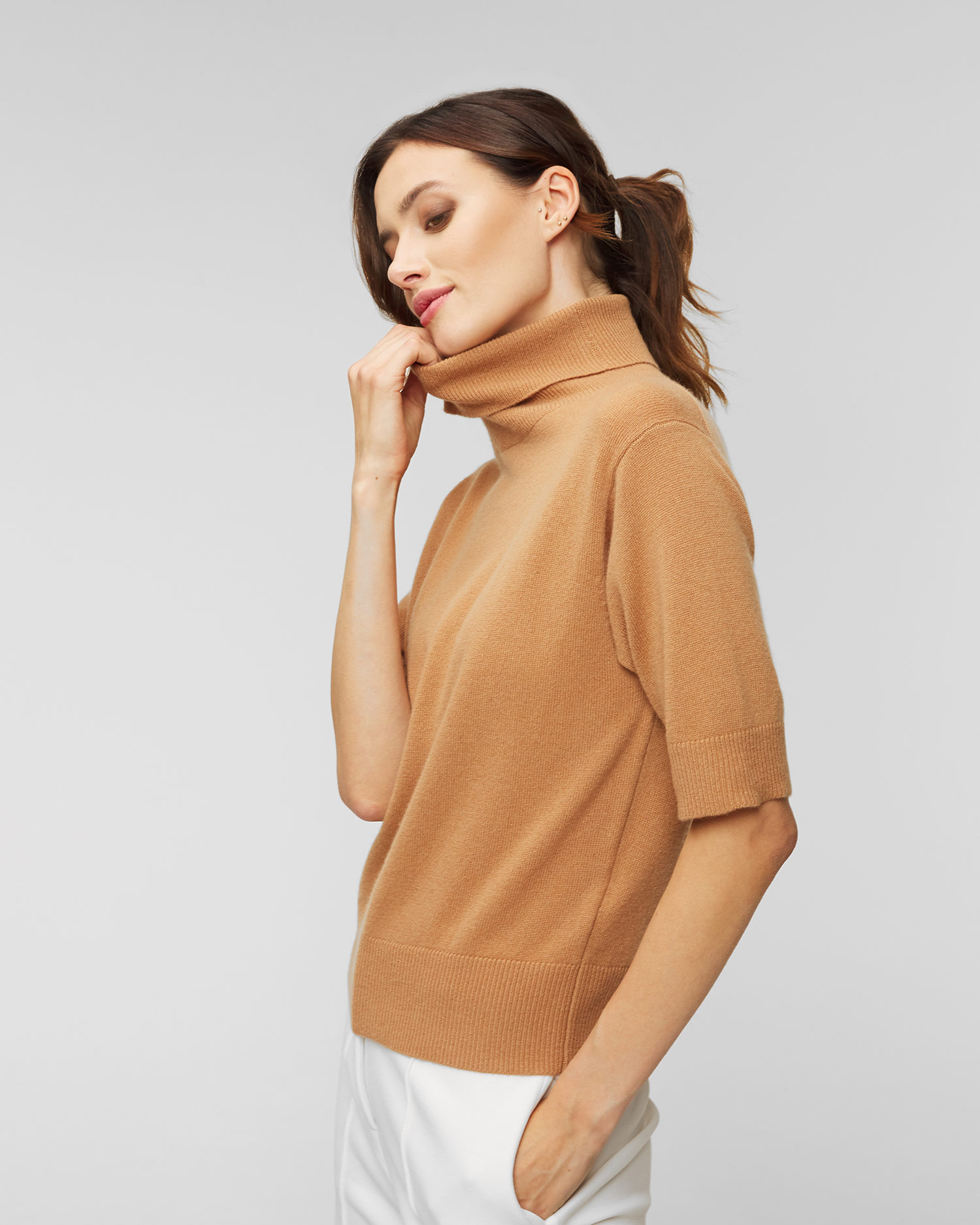 Pull en cachemire pour femmes Allude Turtleneck-sweater