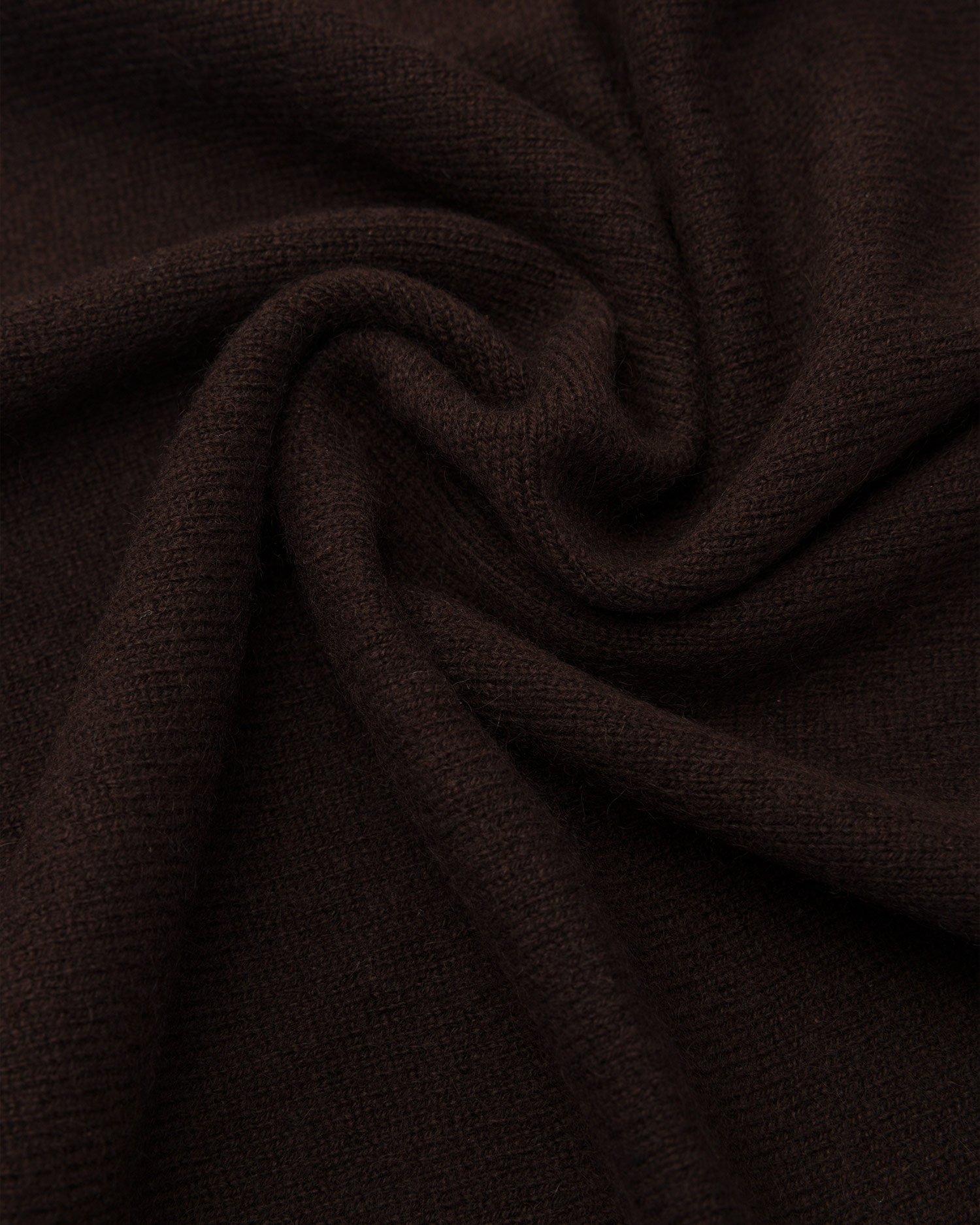 Dámsky hnedý kašmírový šál Allude Triangle Scarf