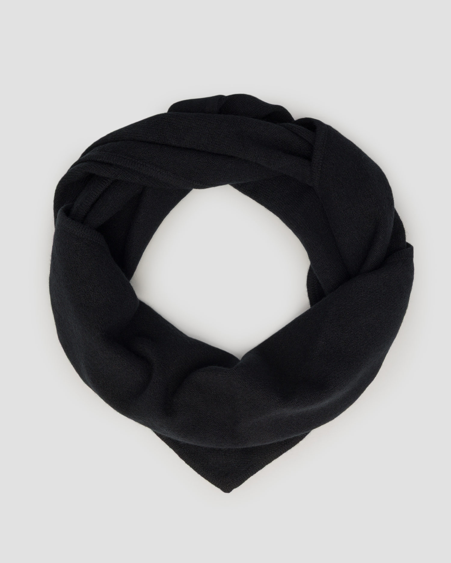 Dámsky čierny kašmírový šál Allude Triangle Scarf, Farba-Vzor: Czarny