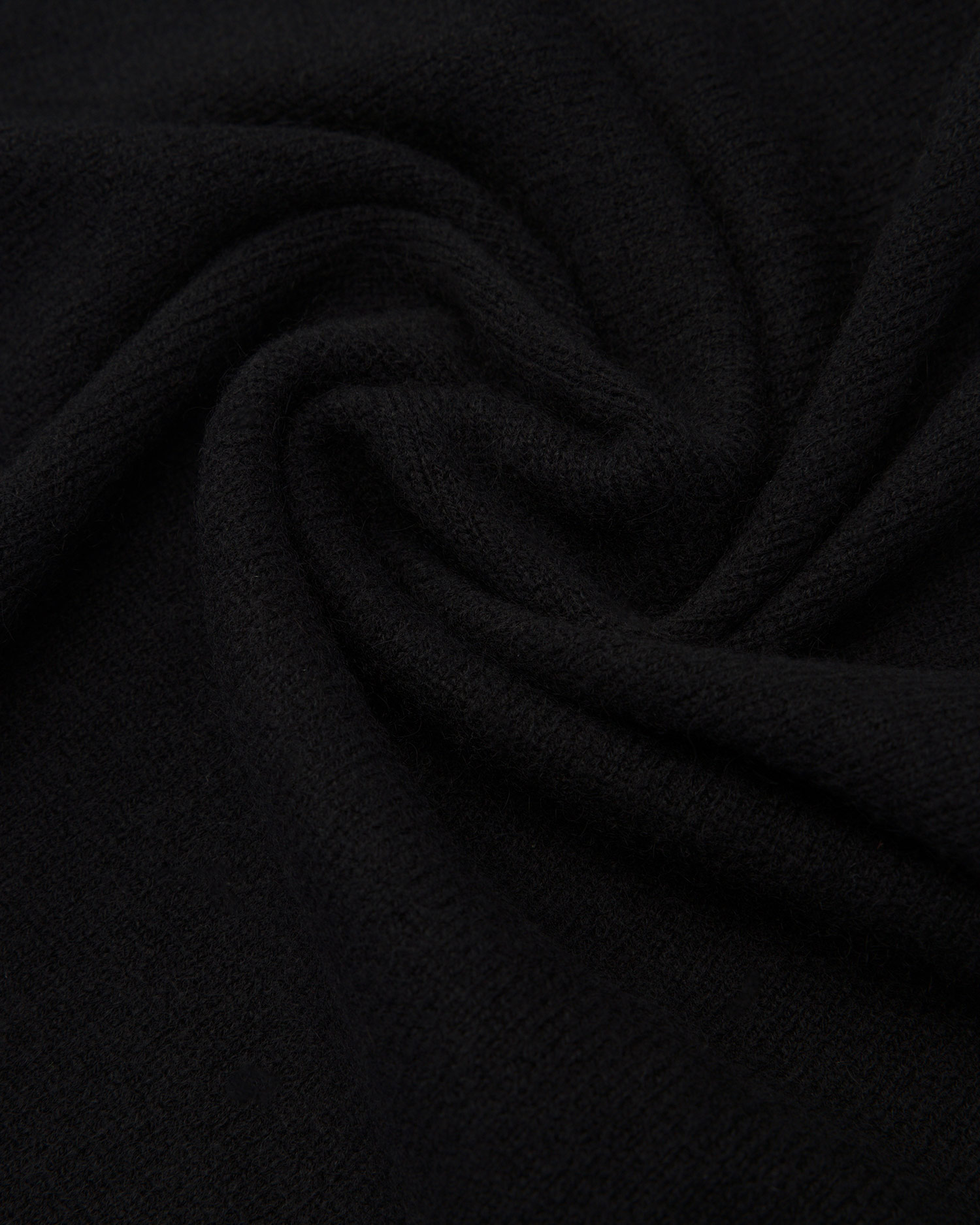 Dámsky čierny kašmírový šál Allude Triangle Scarf