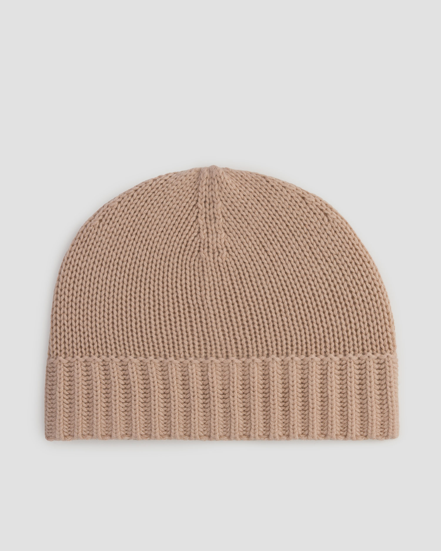 Women's beige cashmere beanie Allude