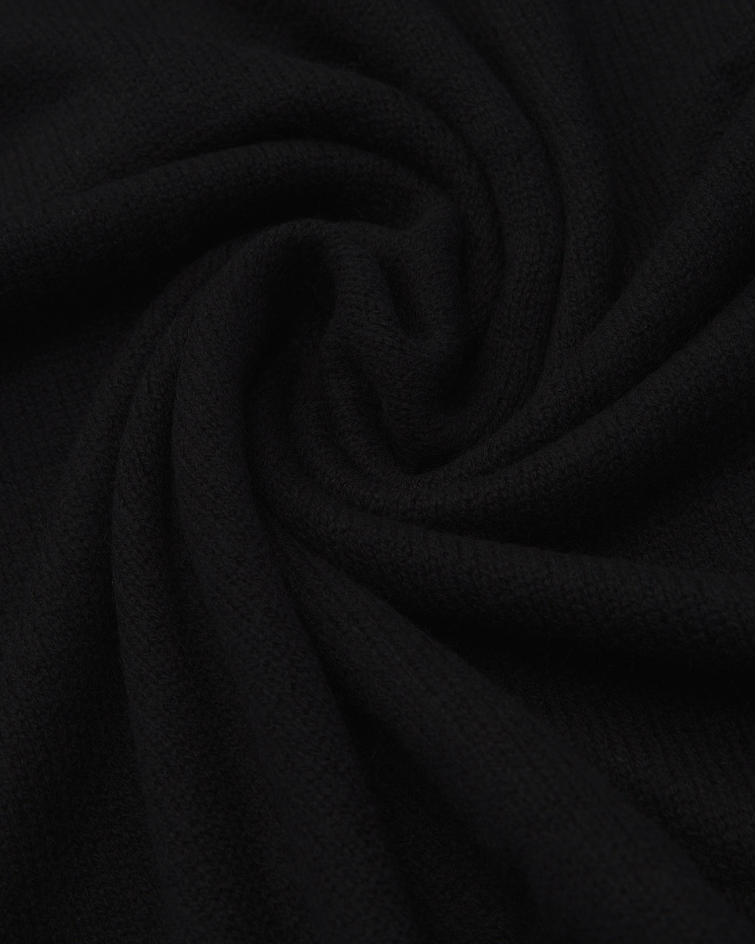 Women's black cashmere scarf Allude