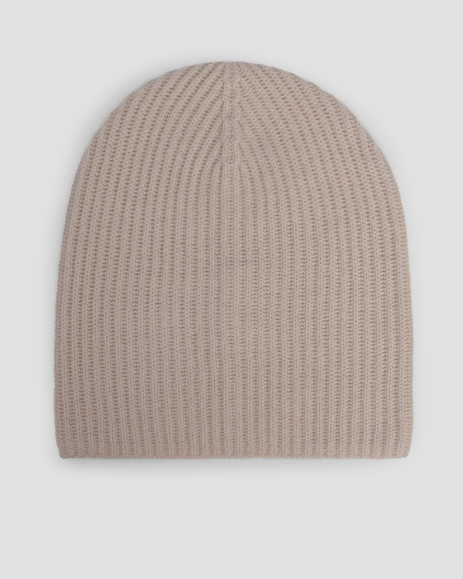 Women's beige cashmere beanie Allude
