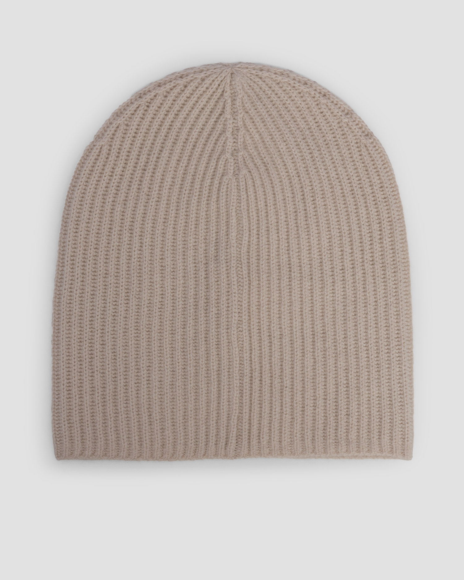 Women's beige cashmere beanie Allude