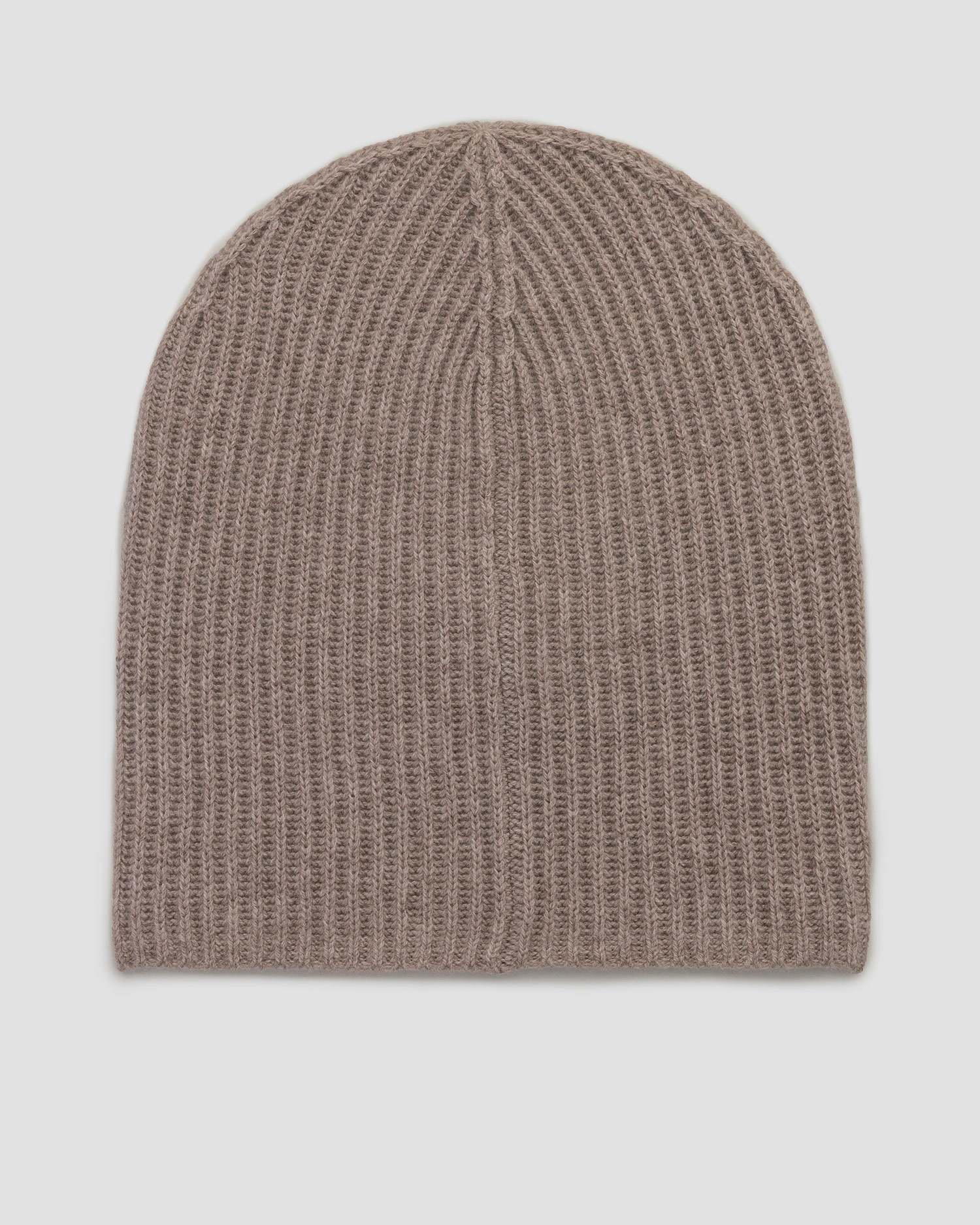 Berretto marrone in cashmere da donna Allude Hat
