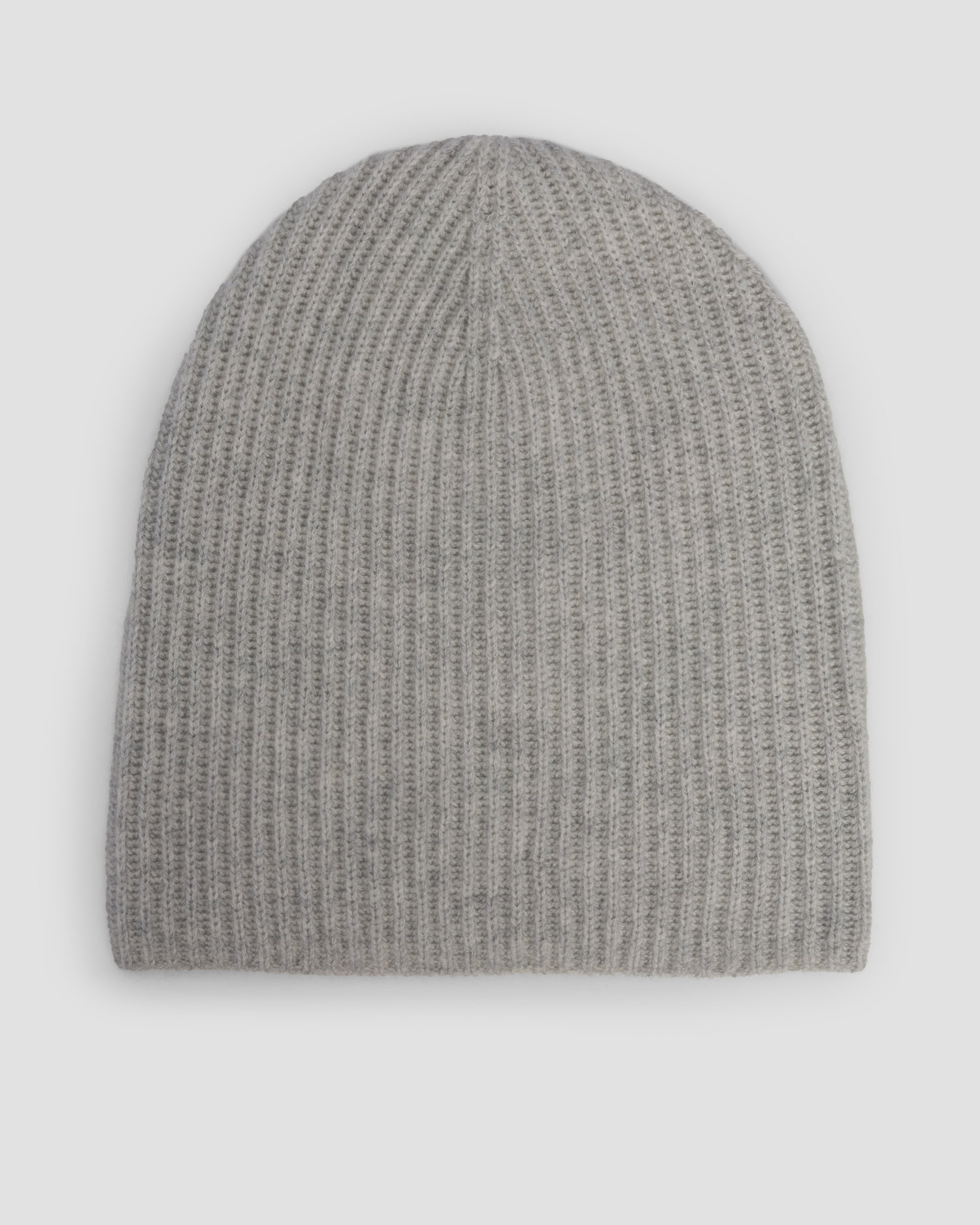 Women's light grey cashmere beanie Allude