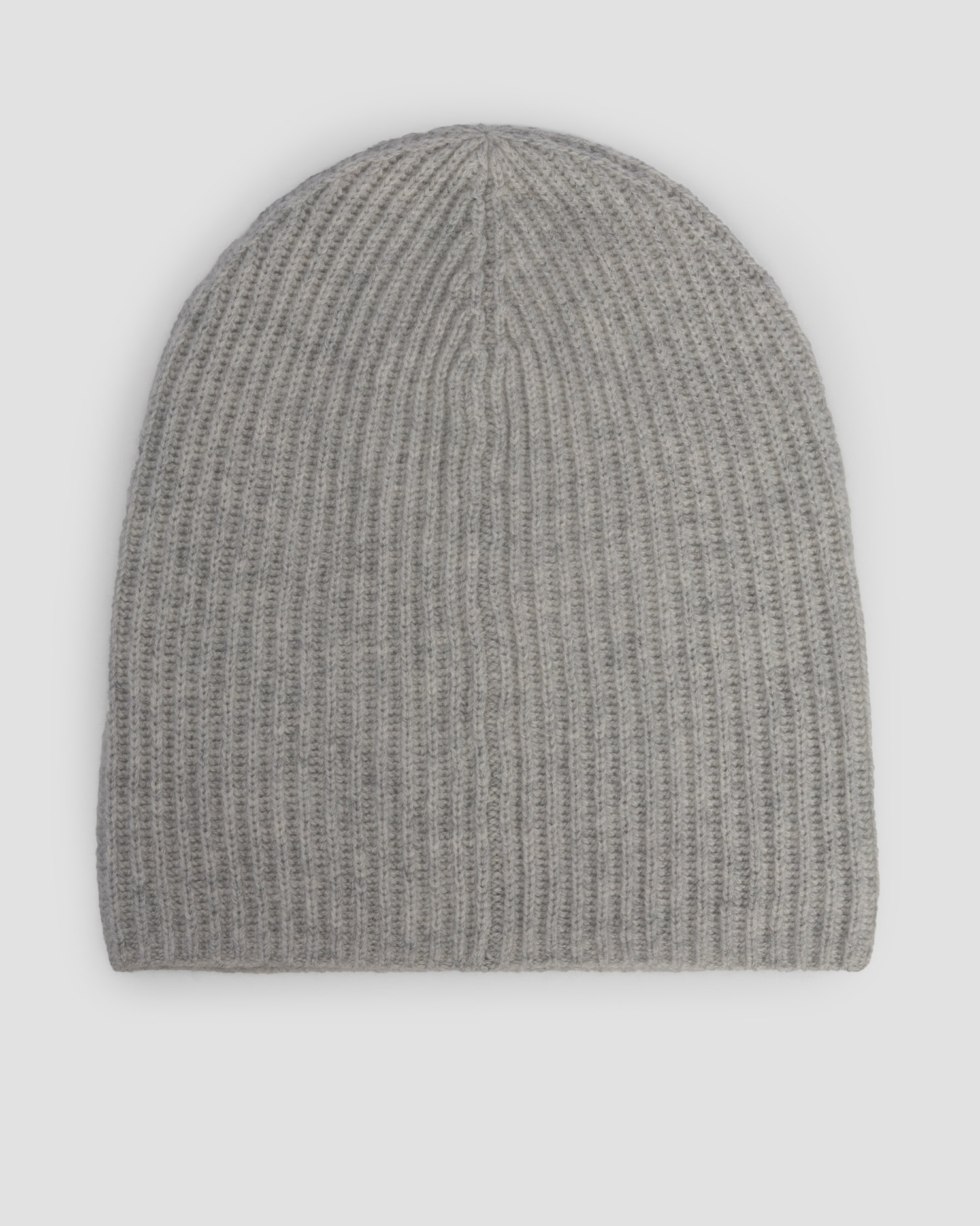 Women's light grey cashmere beanie Allude