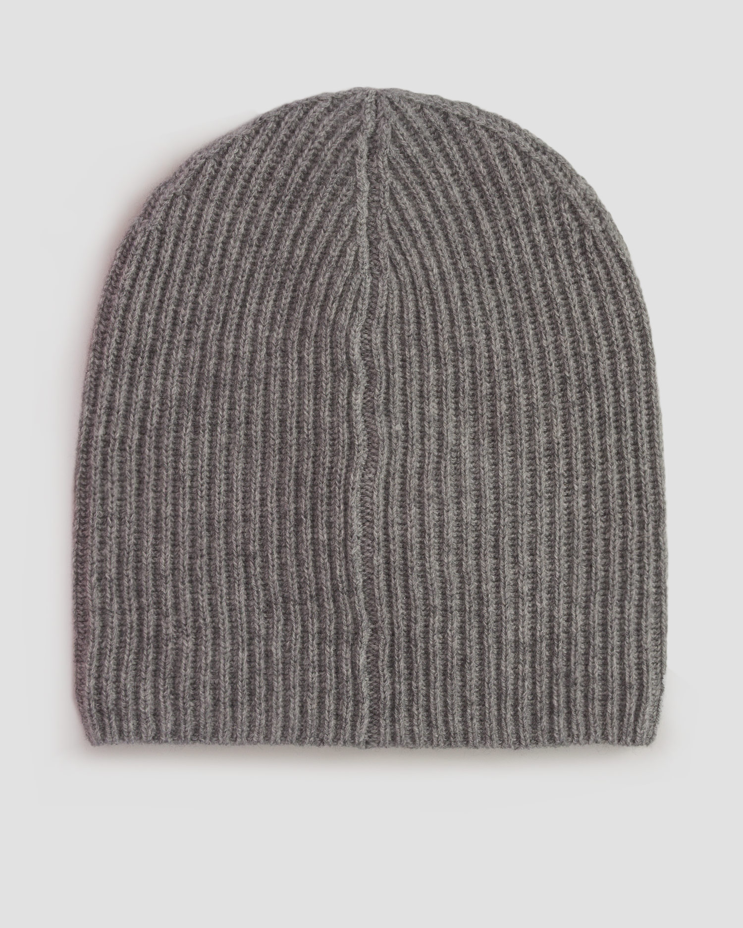 Szara czapka z kaszmiru damska Allude