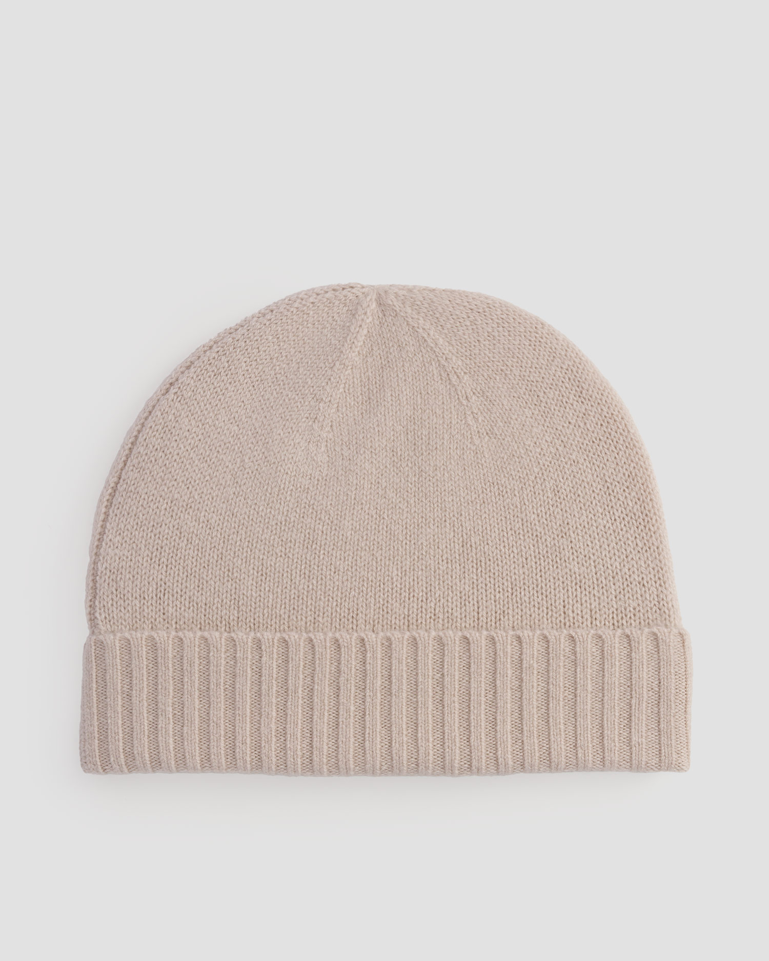 Women's beige cashmere beanie Allude