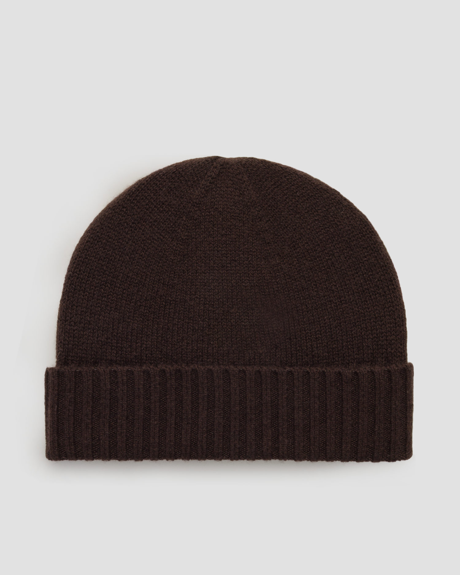 Berretto marrone scuro in cashmere da donna Allude Hat