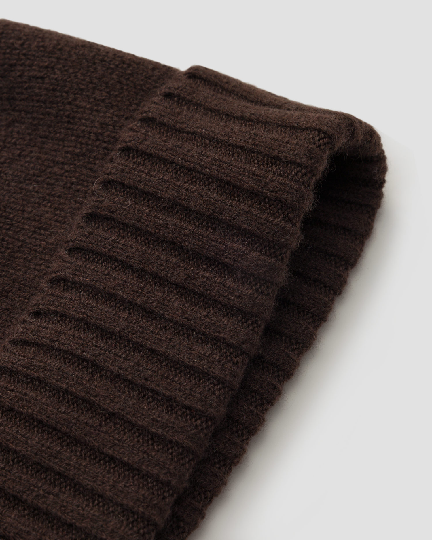 Berretto marrone scuro in cashmere da donna Allude Hat