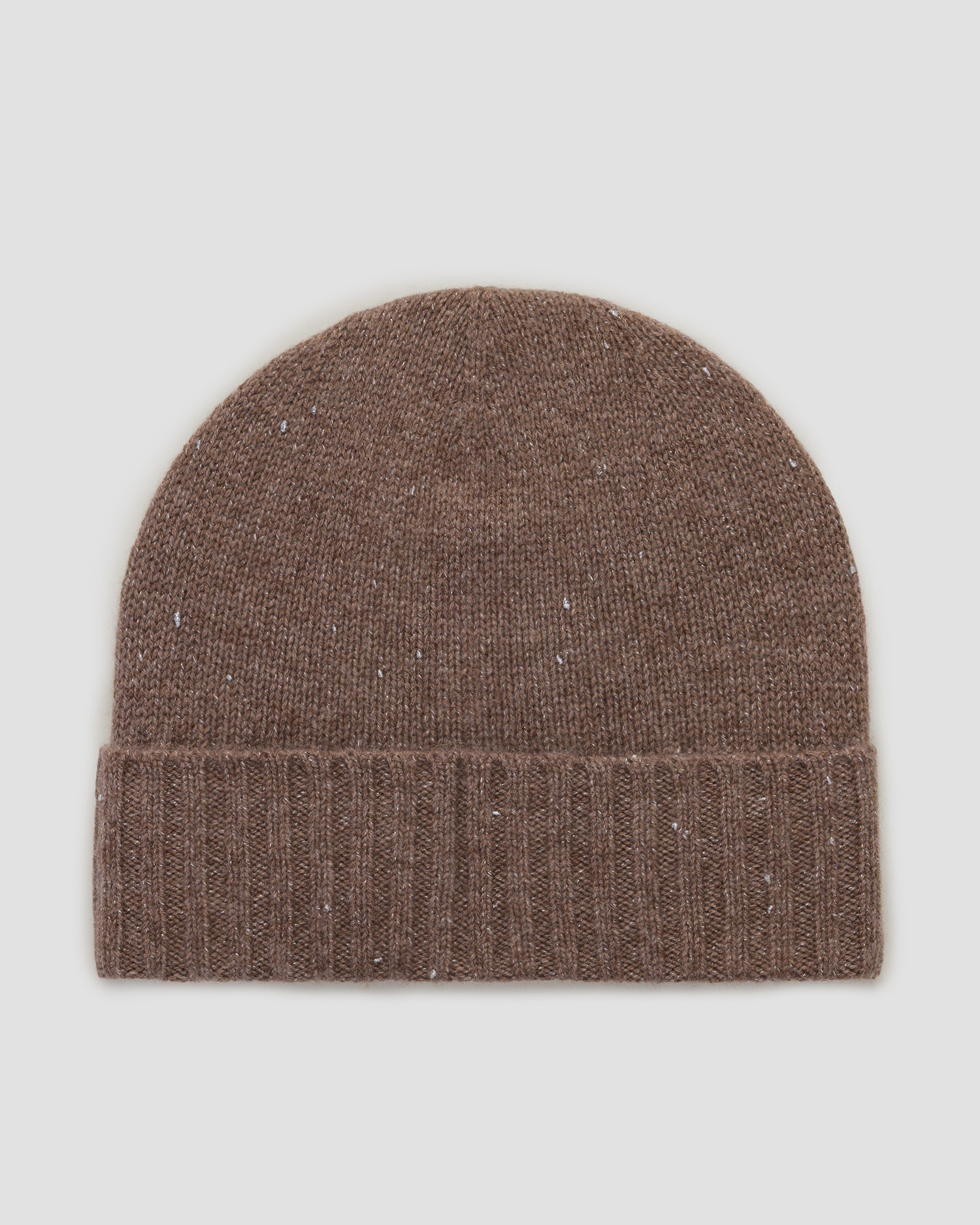 Berretto marrone in cashmere da donna Allude Hat