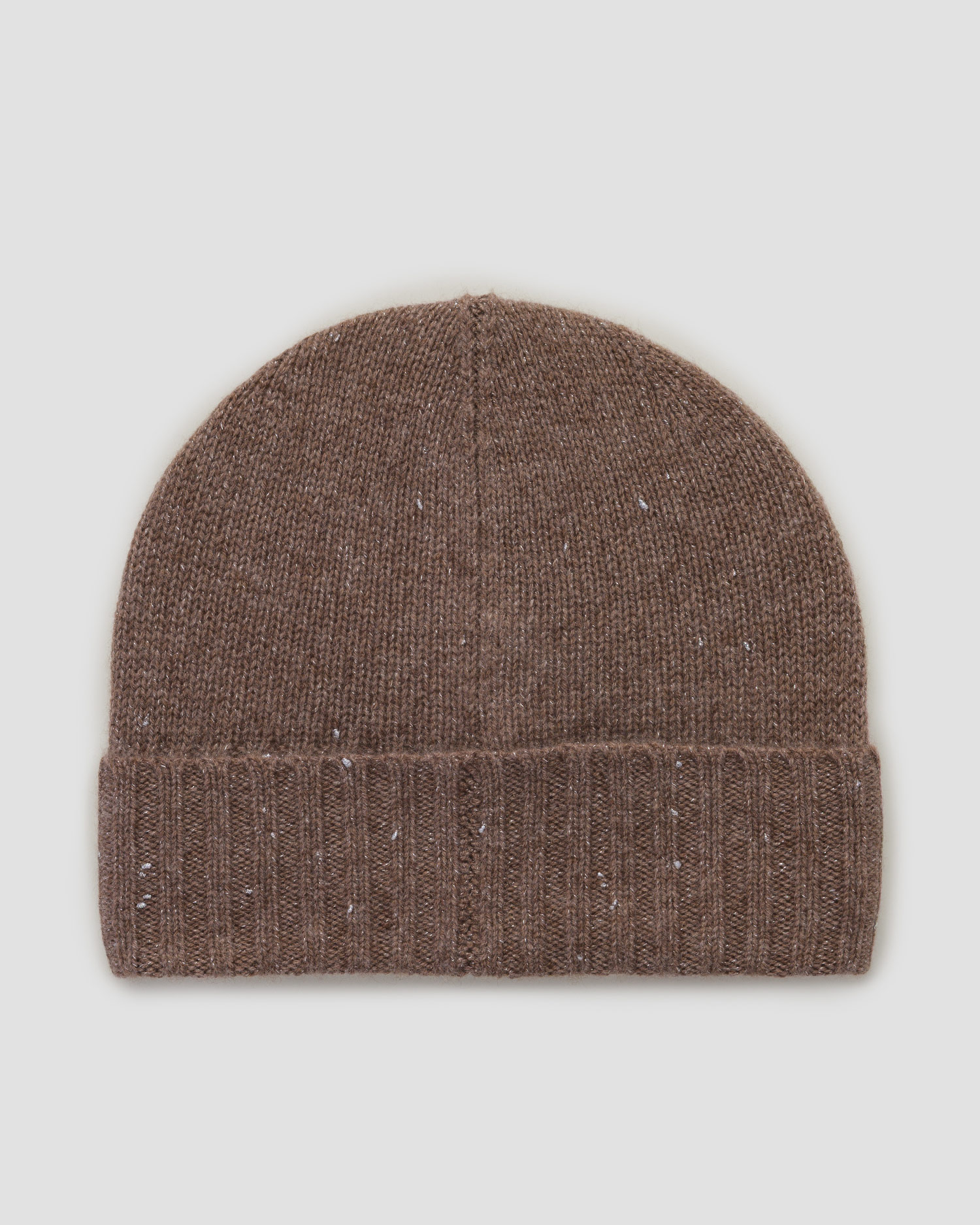 Berretto marrone in cashmere da donna Allude Hat