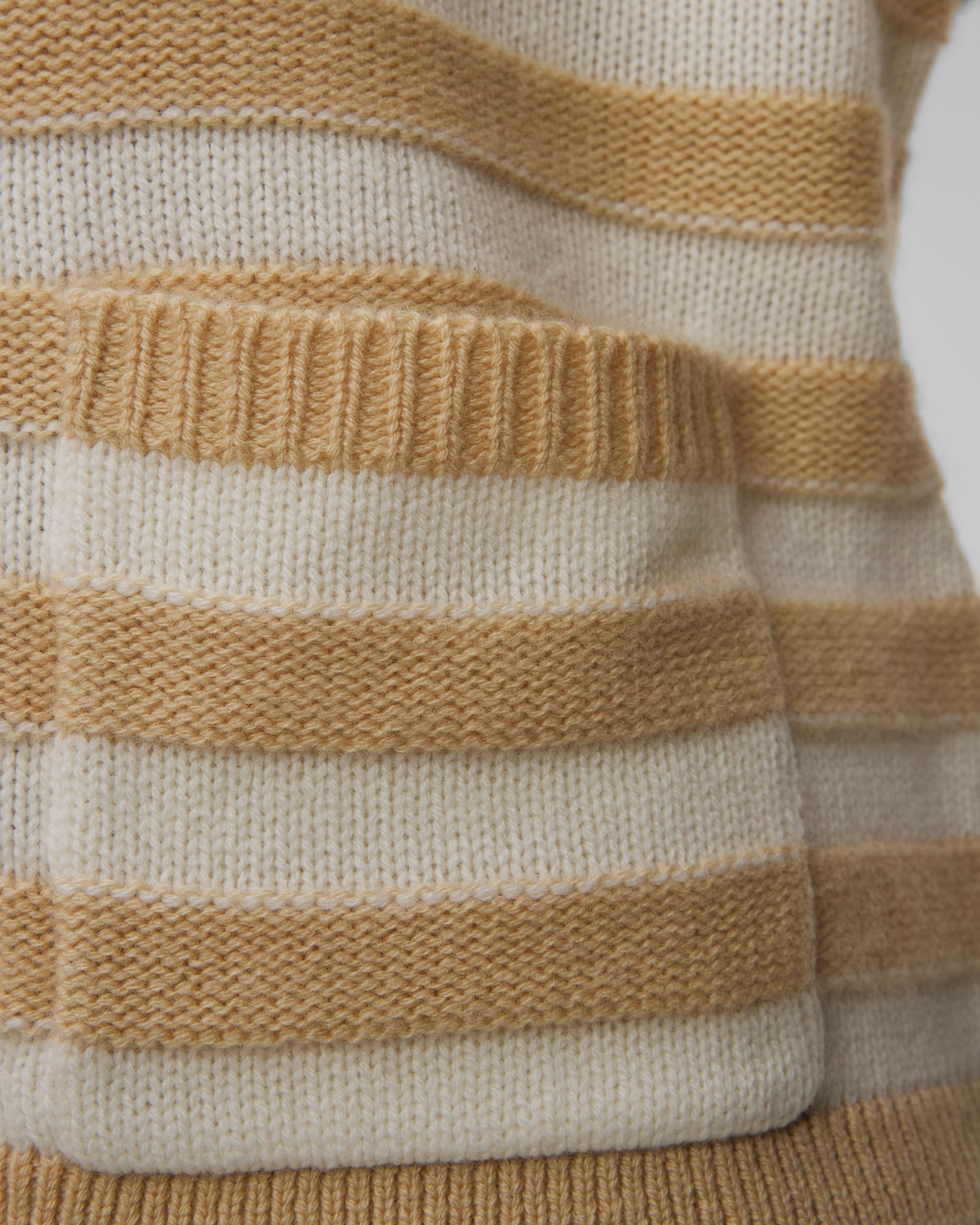 Vlněný dámský pruhovaný kardigan Allude