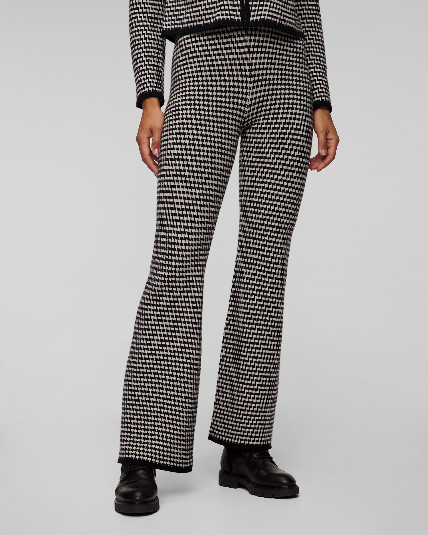Women's wool cashmere trousers Allude
