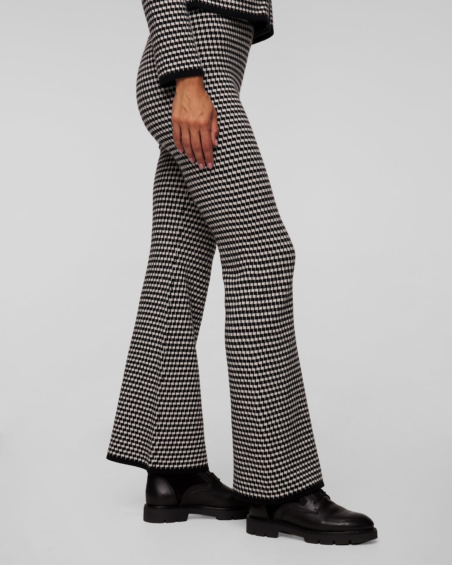 Women's wool cashmere trousers Allude