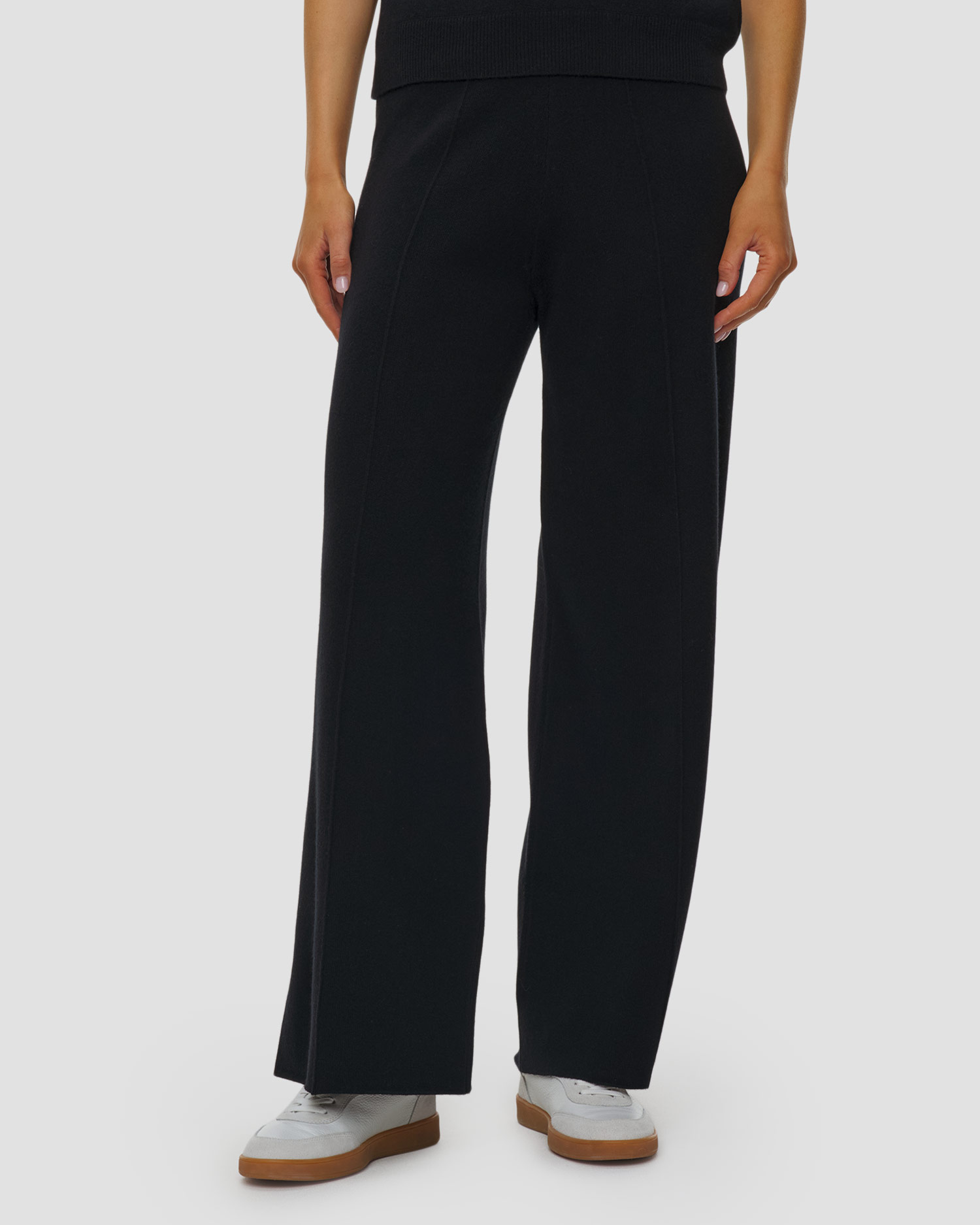 Spodnie damskie Allude Trousers, Kolor/Wzór: Czarny