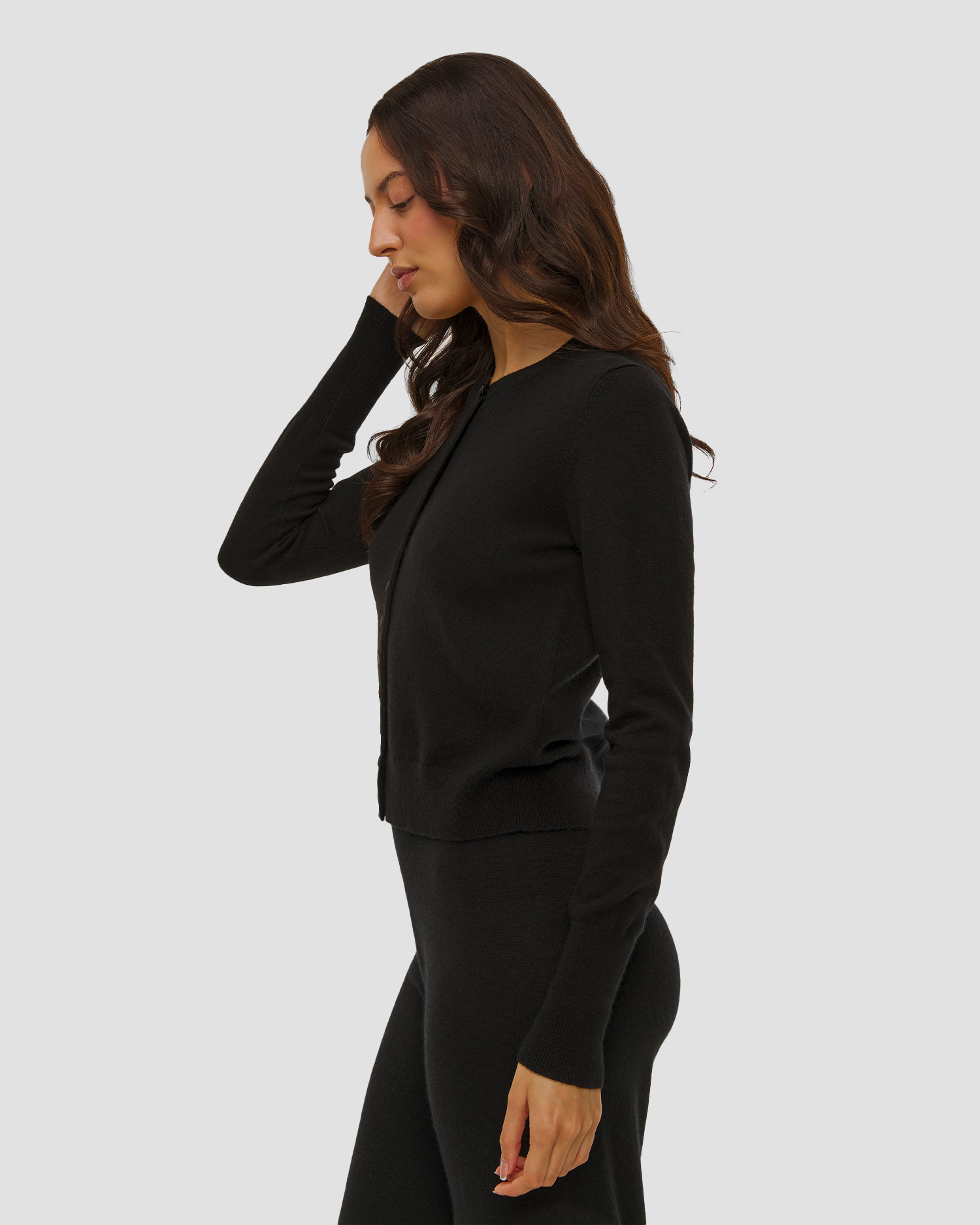 Kardigan wełniano-kaszmirowy damski Allude