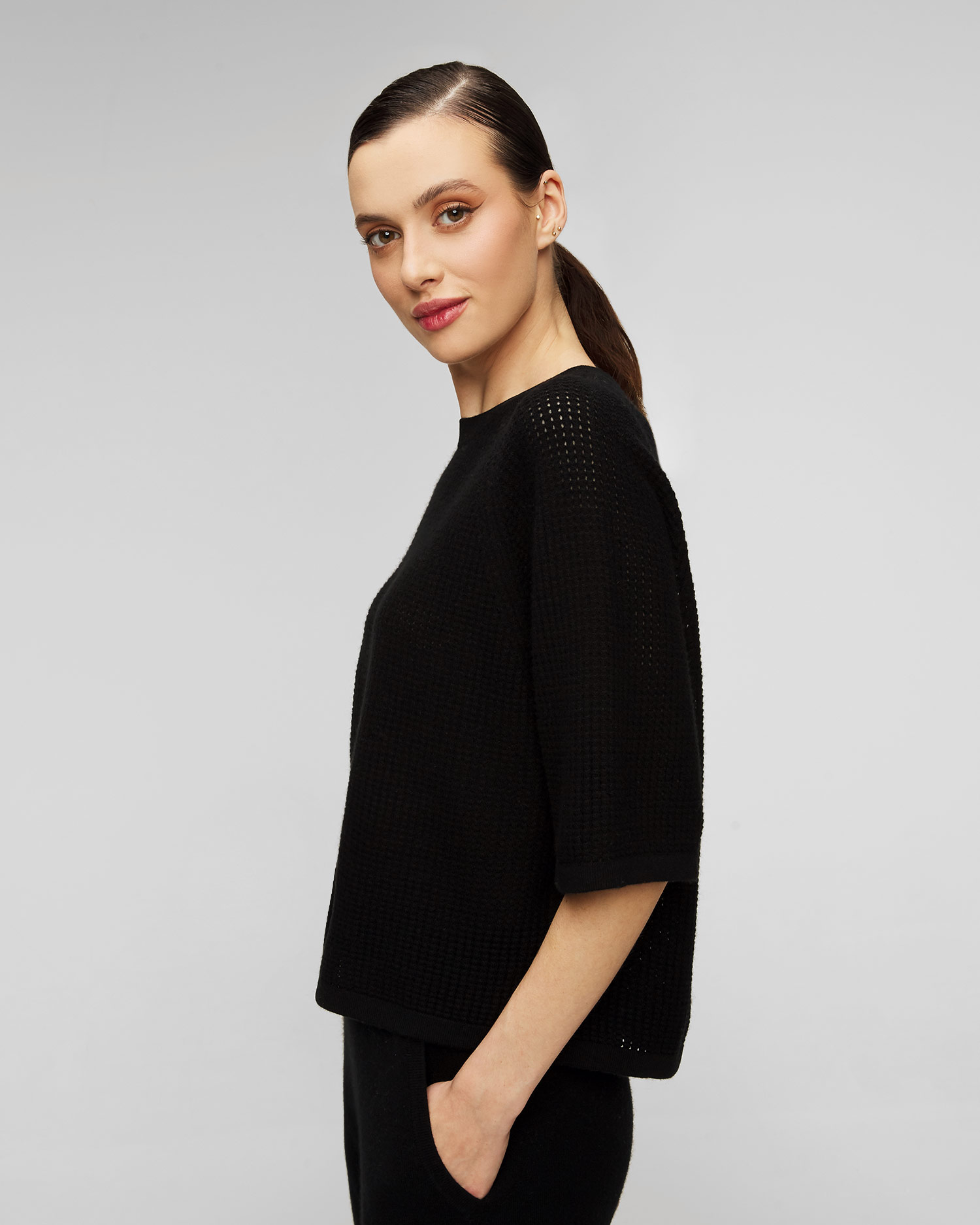Women's wool and cashmere cardigan Allude