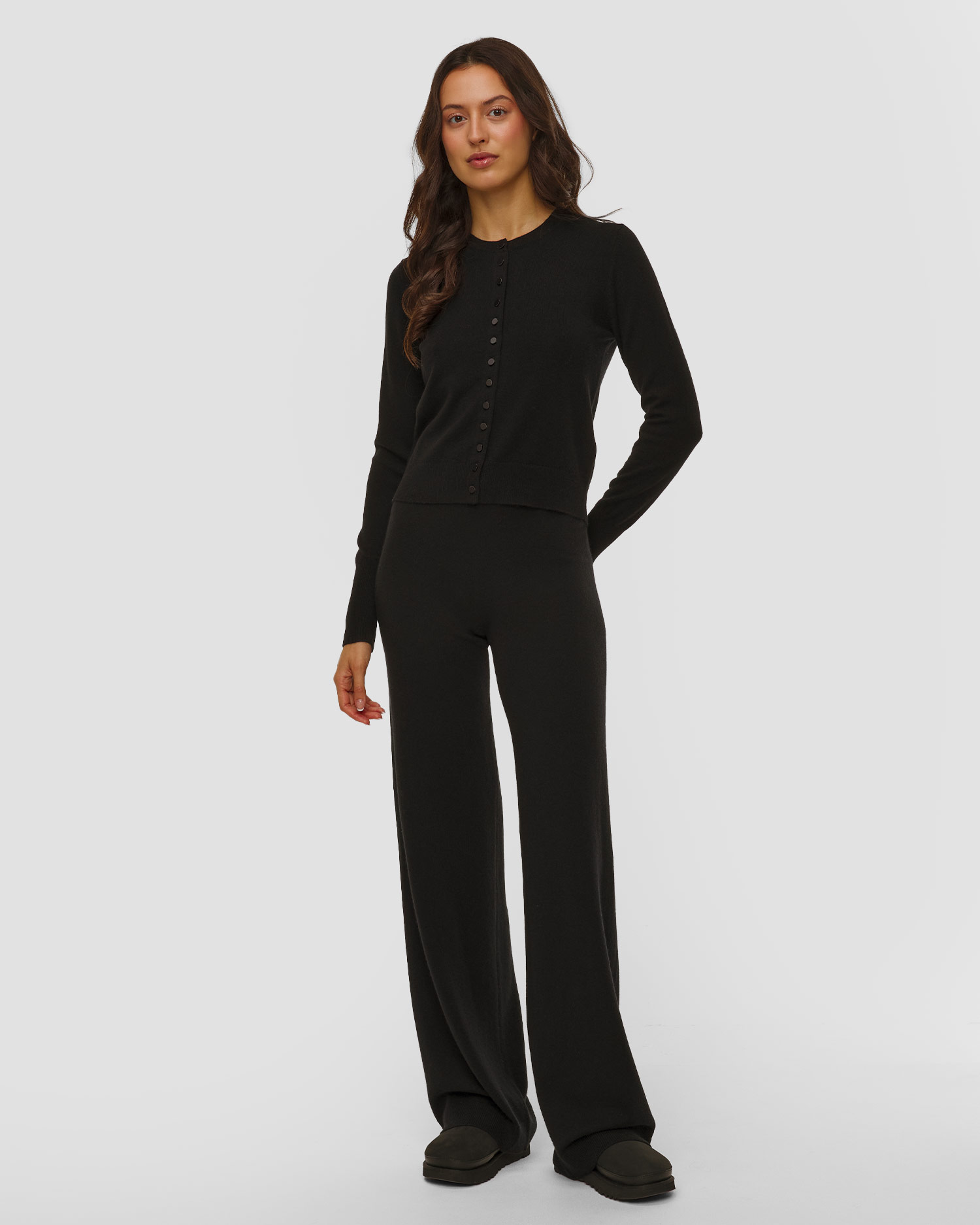 Dámský kardigan s obsahem přírodní vlny a kašmíru Allude