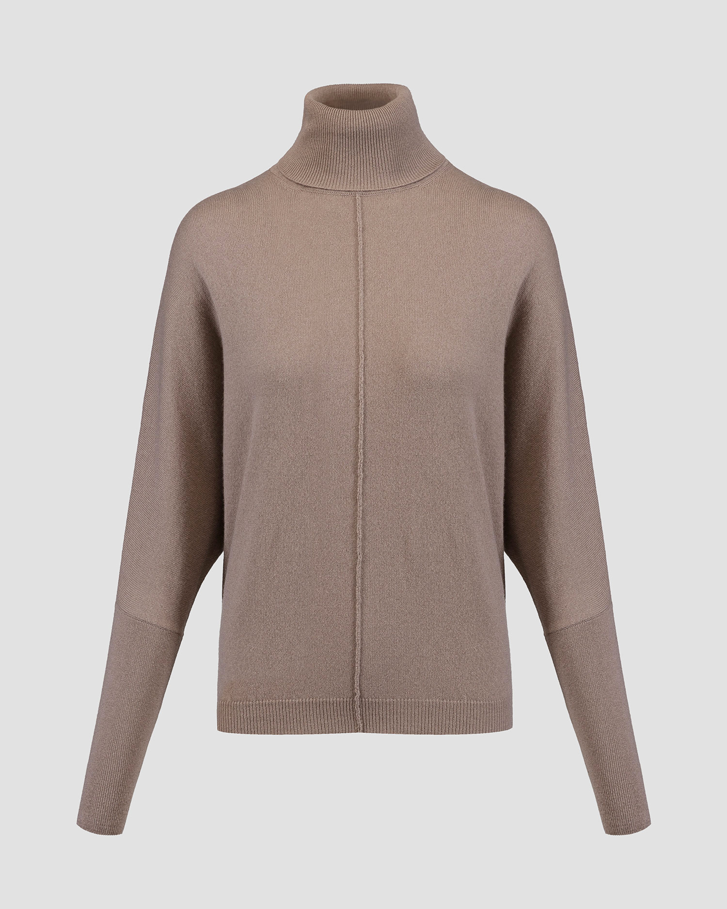 Col roulé en laine pour femmes Allude, Couleur: Szary