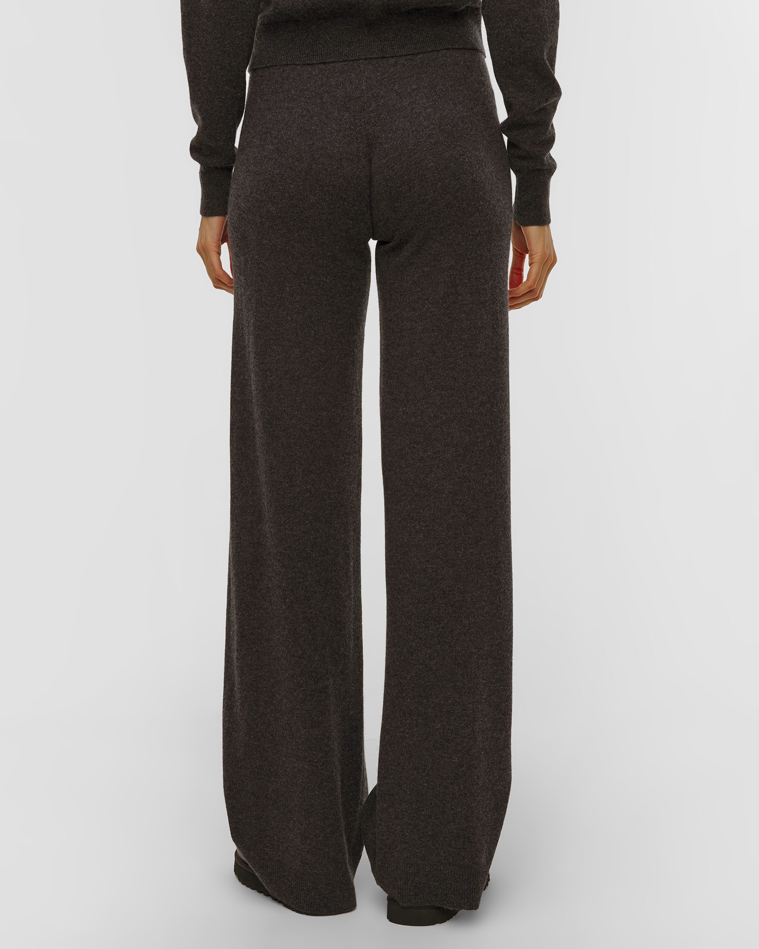 Allude Damenhose aus Wolle und Kaschmir in Grau