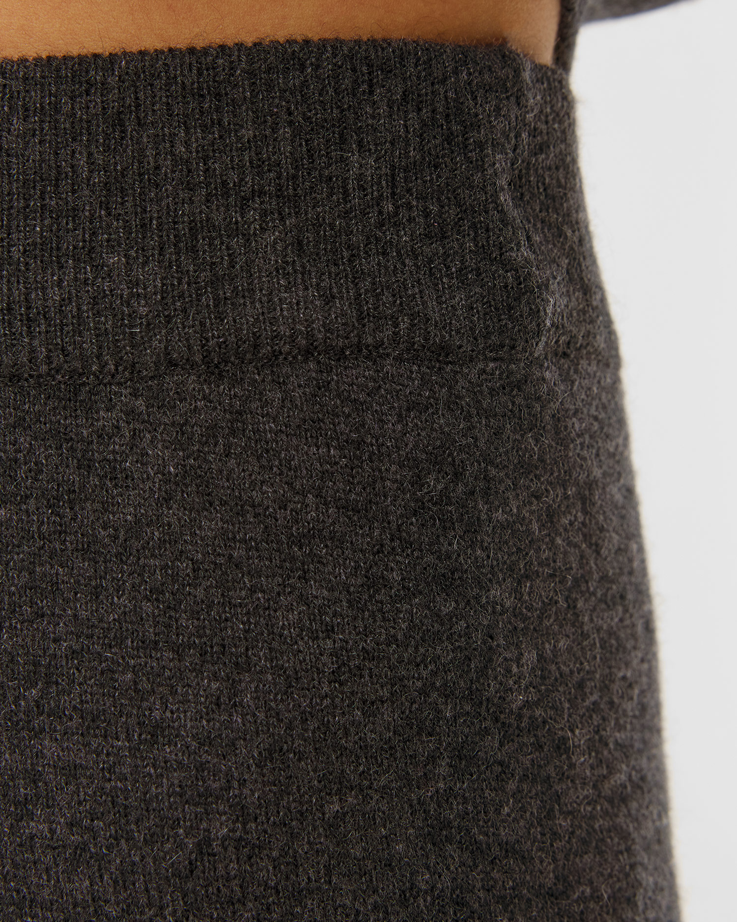 Allude Damenhose aus Wolle und Kaschmir in Grau