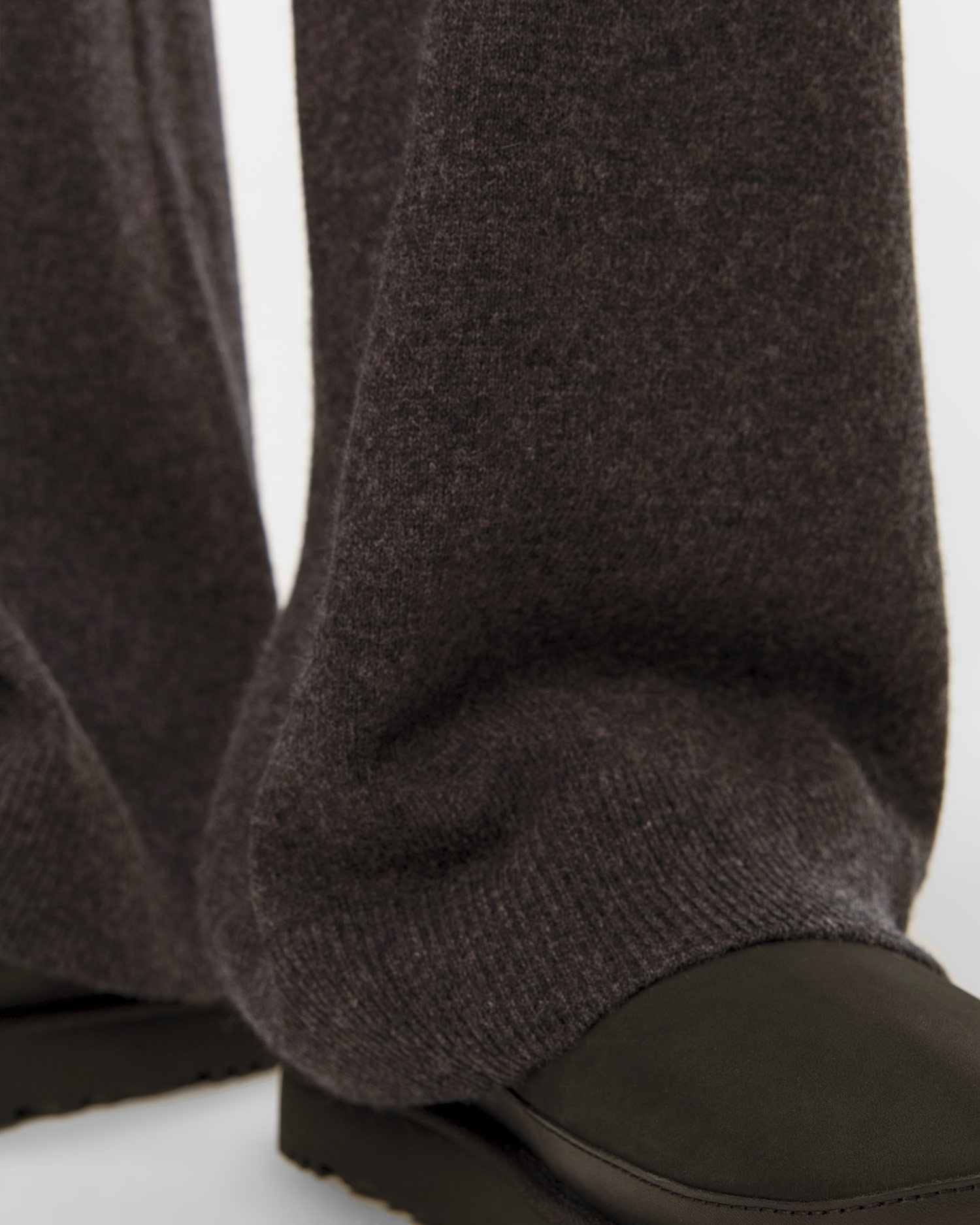 Allude Damenhose aus Wolle und Kaschmir in Grau