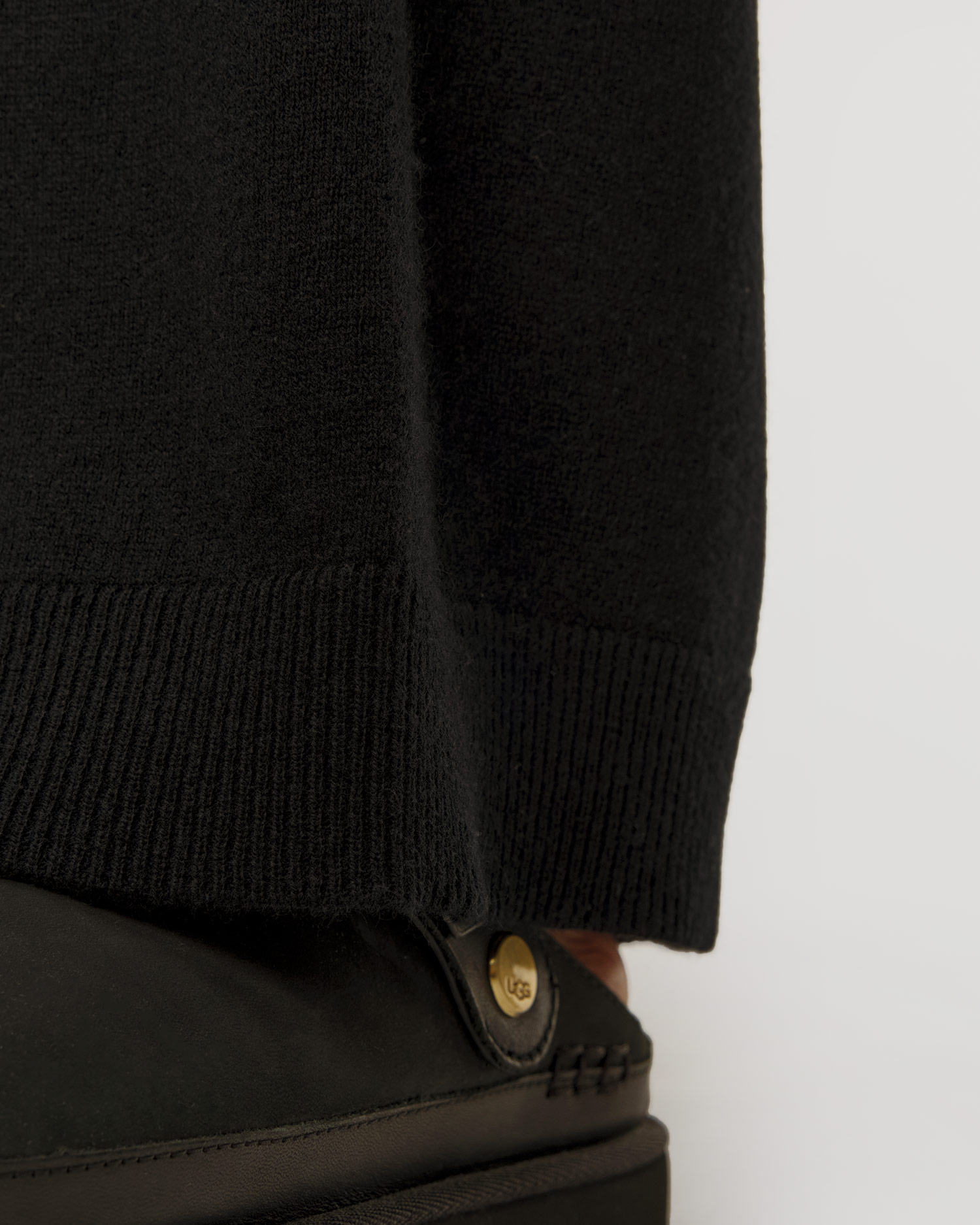 Allude Damenhose aus Wolle und Kaschmir in Schwarz