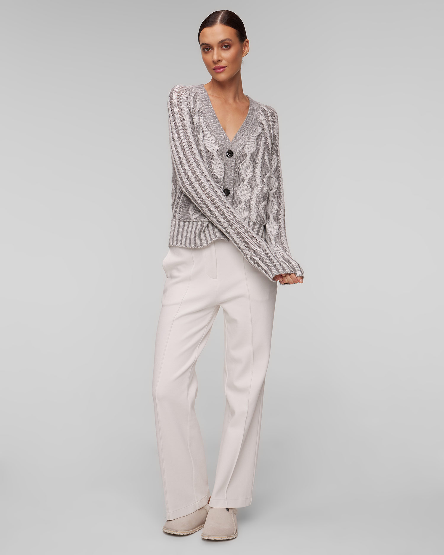 Women's wool cardigan Allude