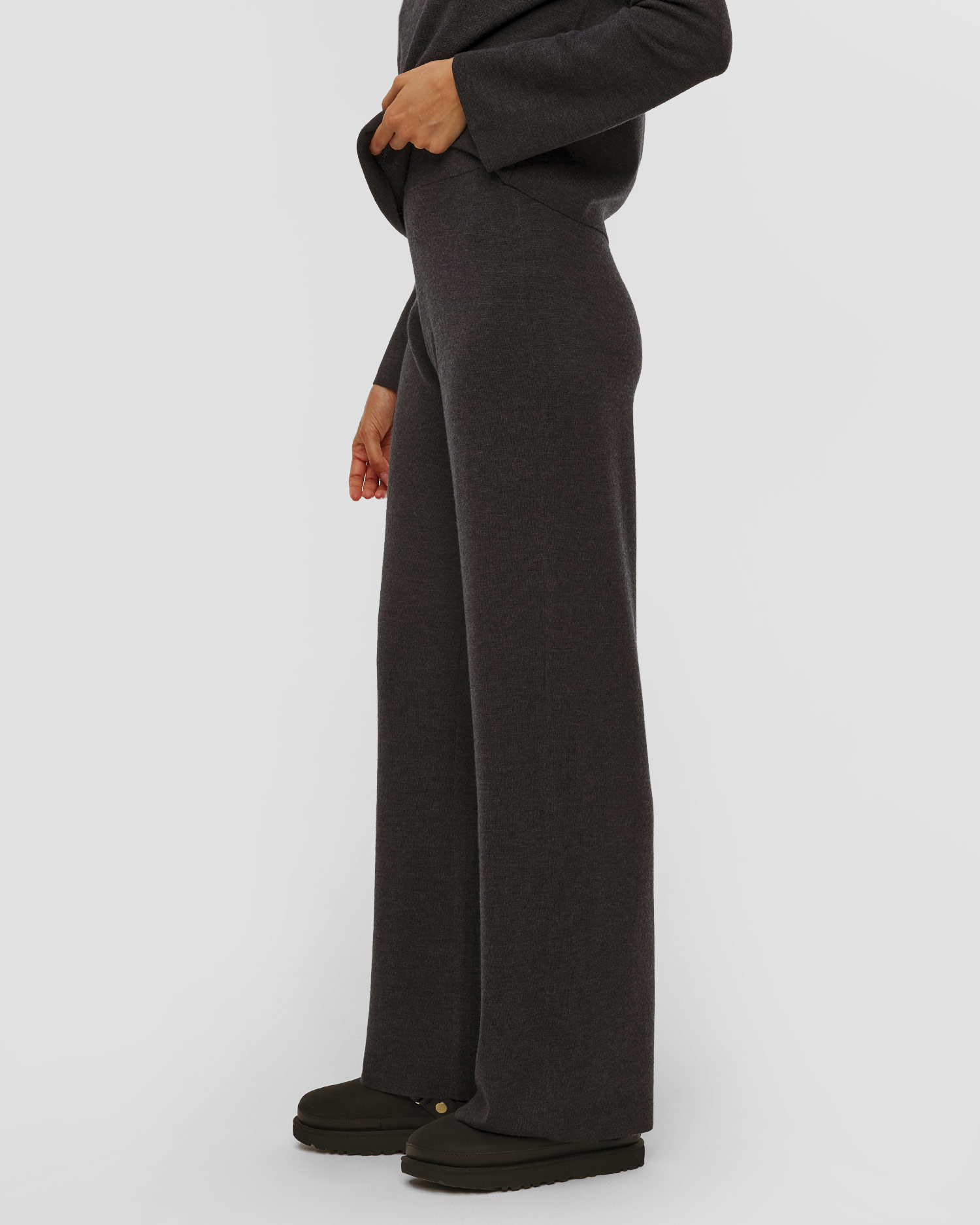 Allude Wollhose für Damen in Grau