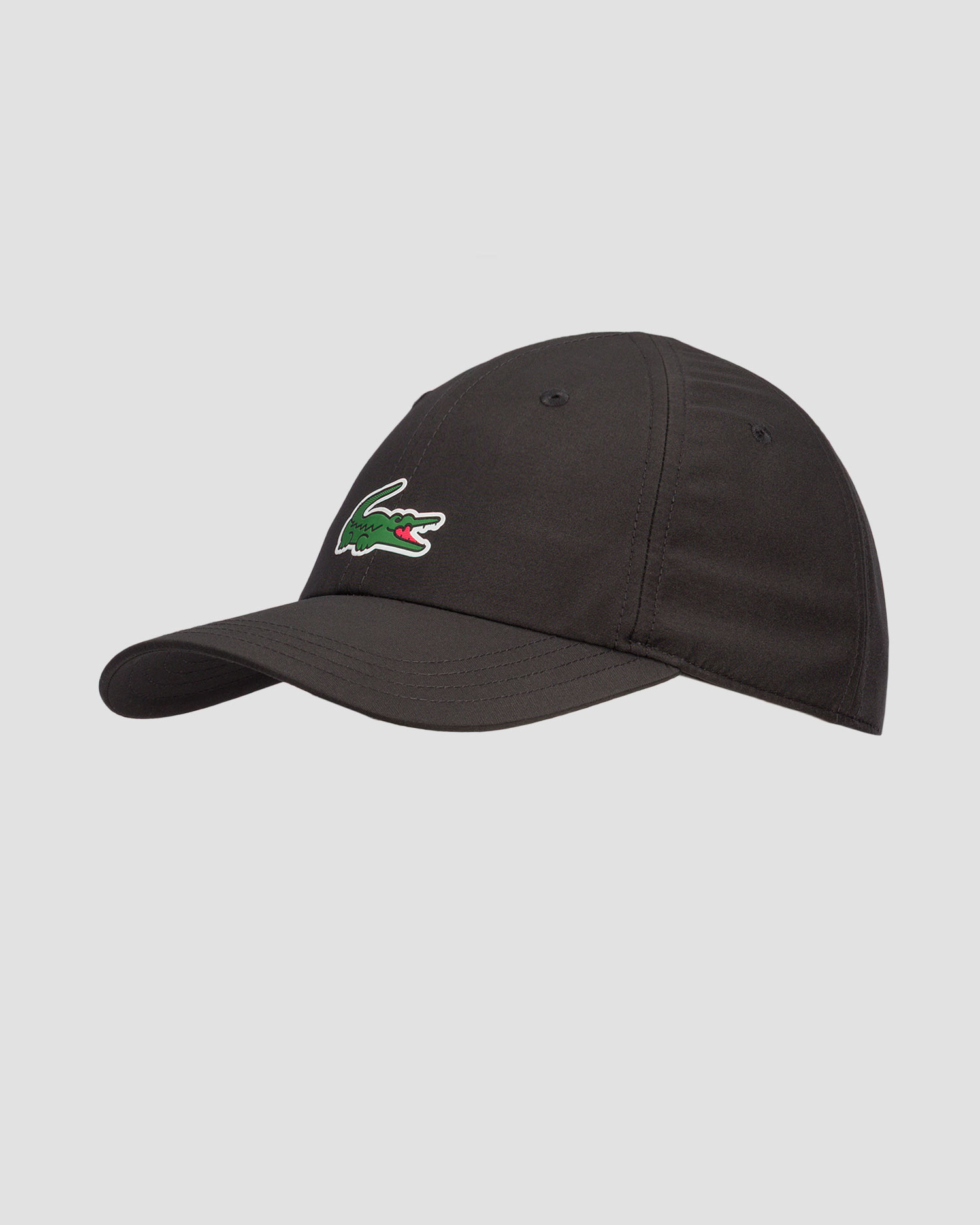 Cappellino nero da uomo Lacoste x Novak Djokovic, Colore/Disegno: Czarny
