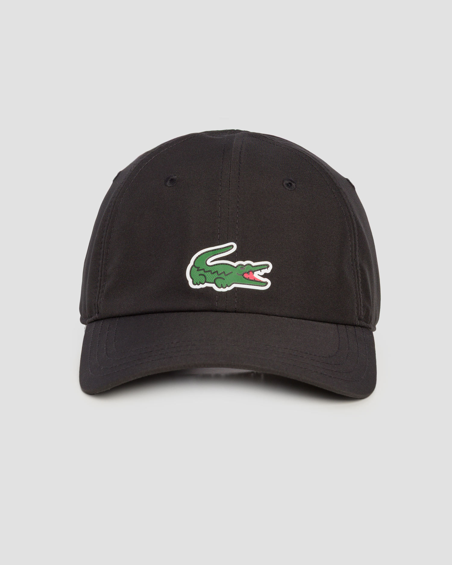 Șapcă neagră cu cozoroc pentru bărbați Lacoste x Novak Djokovic