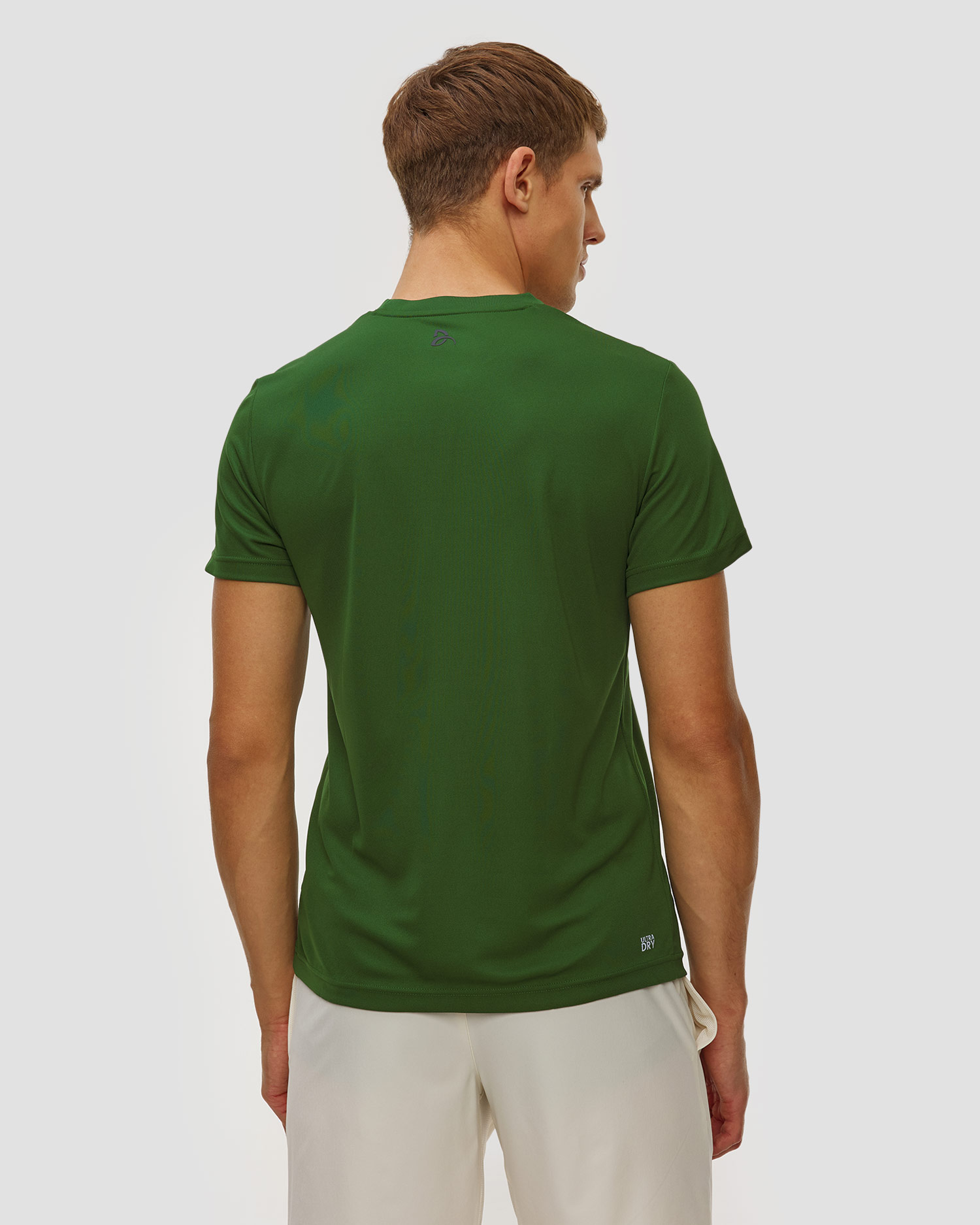 Pánske zelené tričko Lacoste x Novak Djokovic